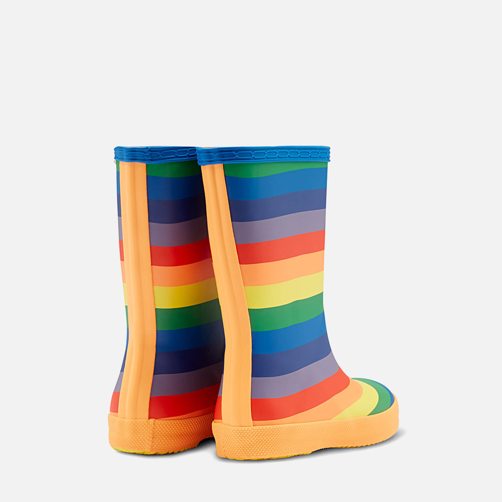 Hunter Kids' First Classic Rainbow Wellington Boots - Multi
