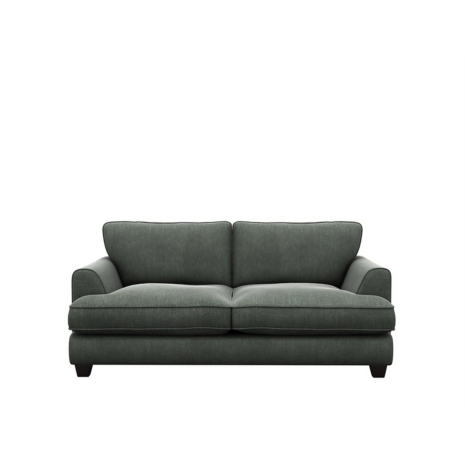 Greenwich 3 Seater Sofa Granite Homebase