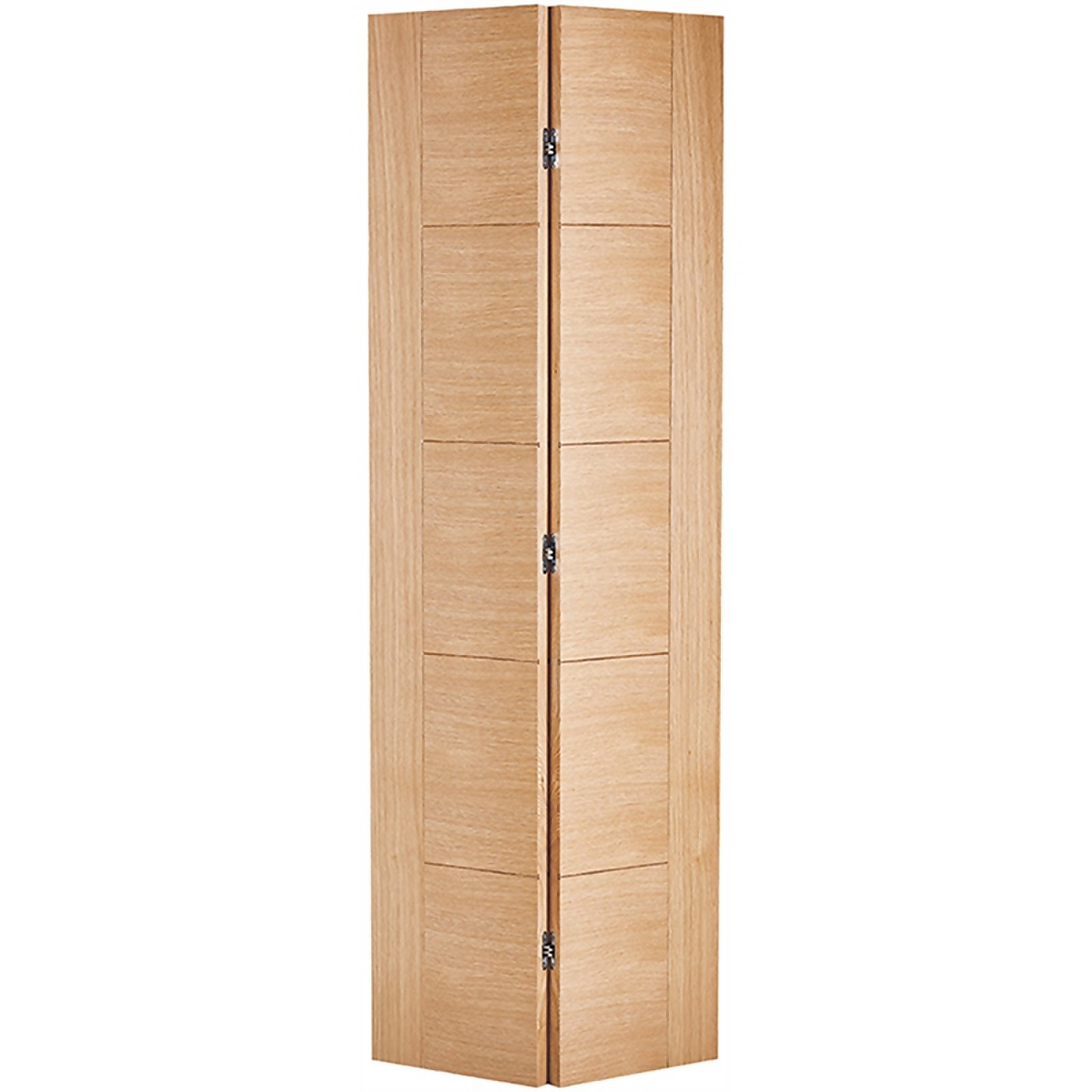 Vancouver Internal Bifold Prefinished Oak Door 762 x 1981mm Homebase