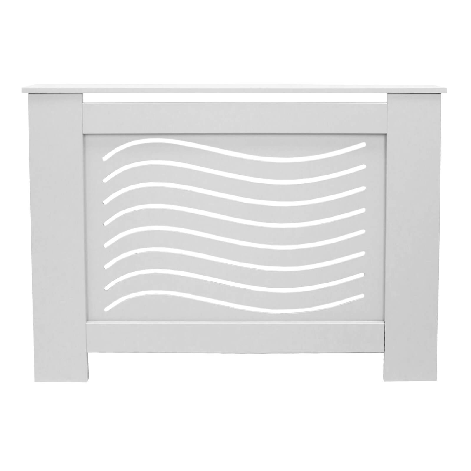 Small White Radiator Cover at B&Q, Screwfix, Homebase, Wickes, Aldi