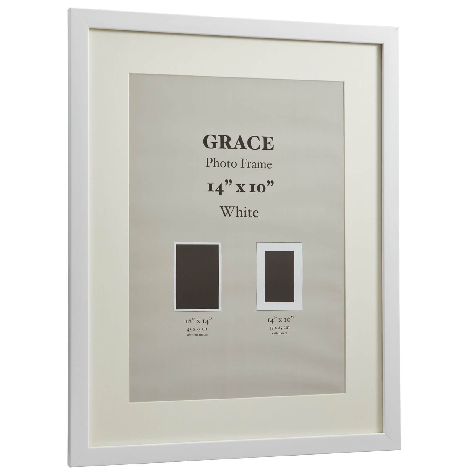 Grace Picture Frame 10 x 14 White Homebase
