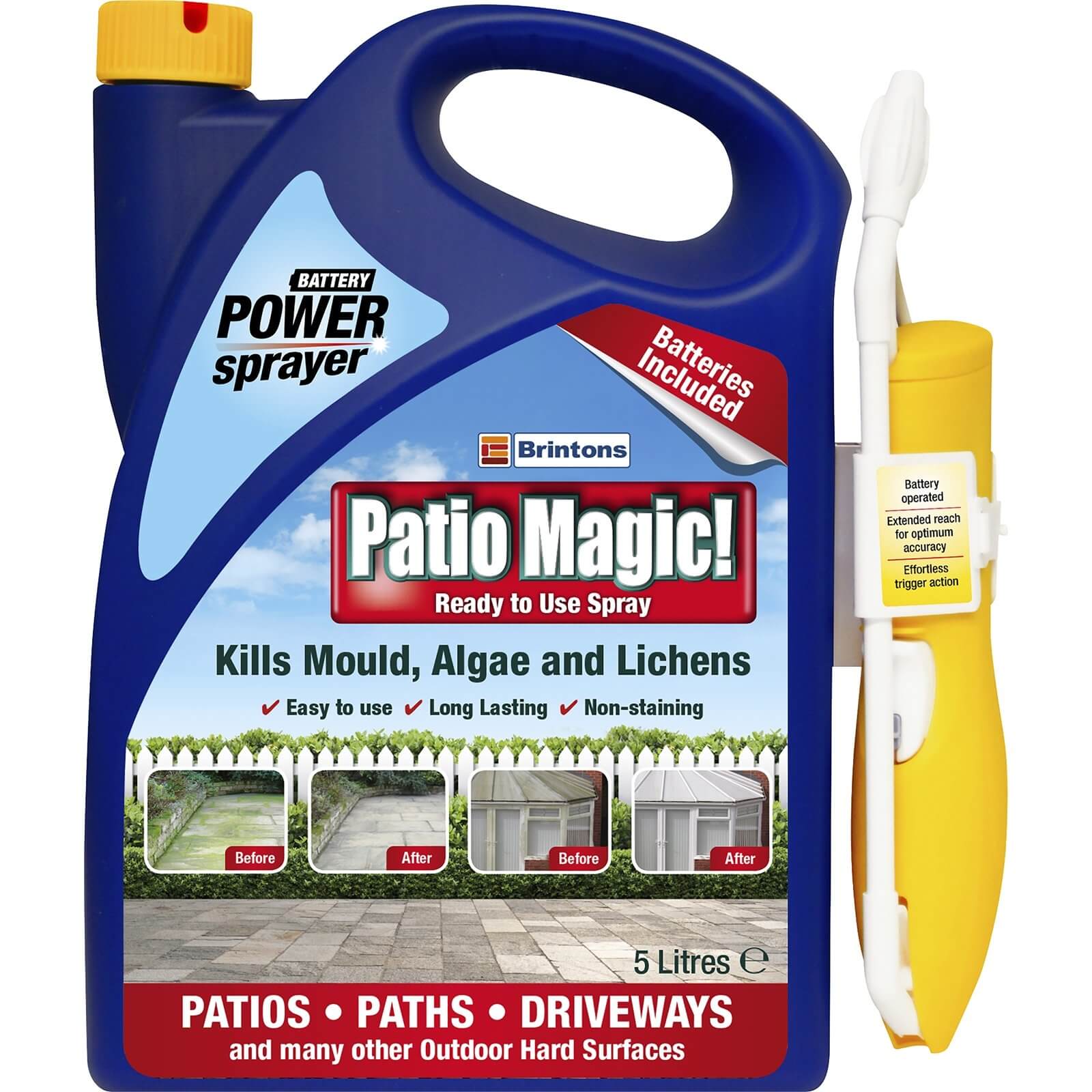 Patio Magic! Ready To Use Spray 5L Homebase