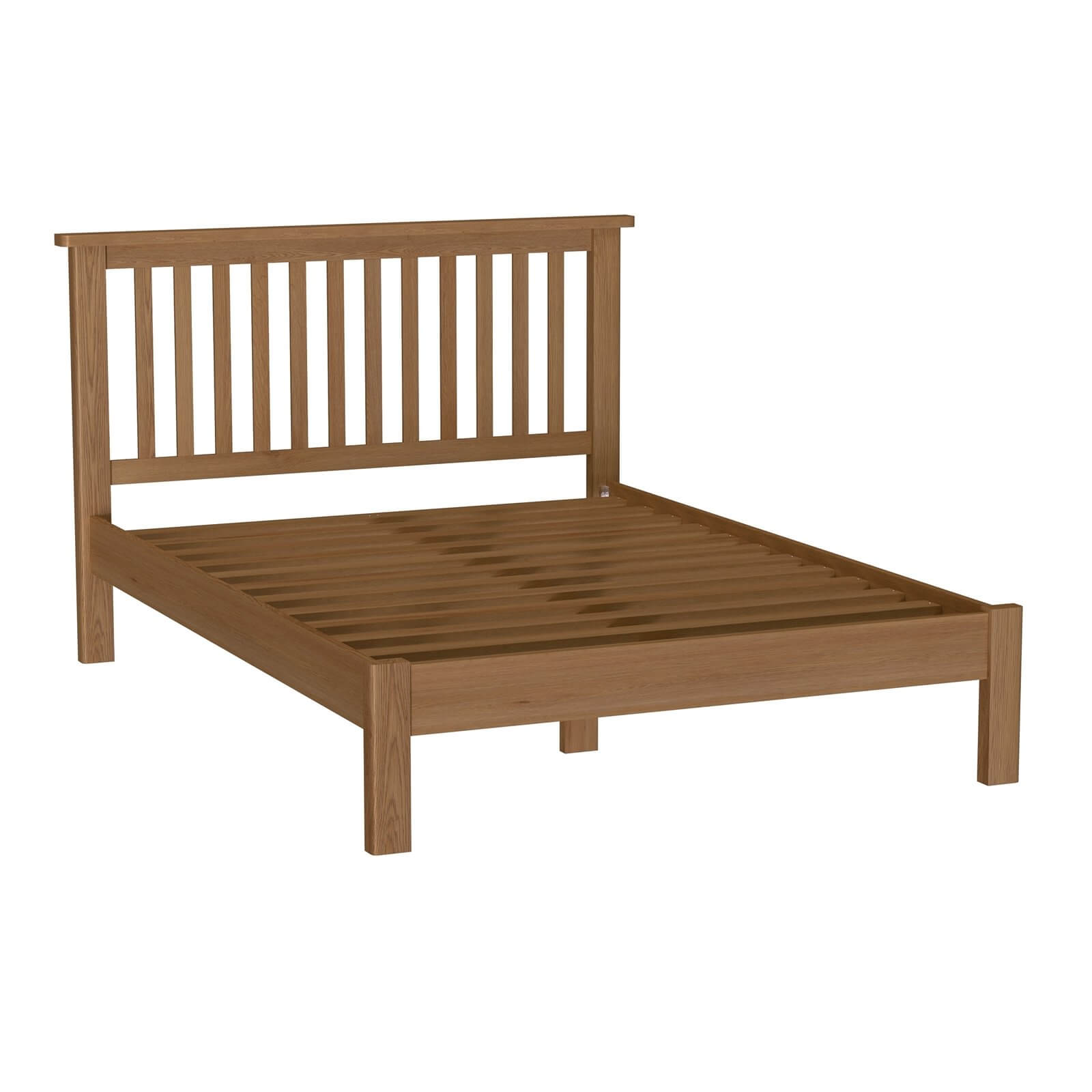 Newlyn Double Bed Frame Oak Homebase