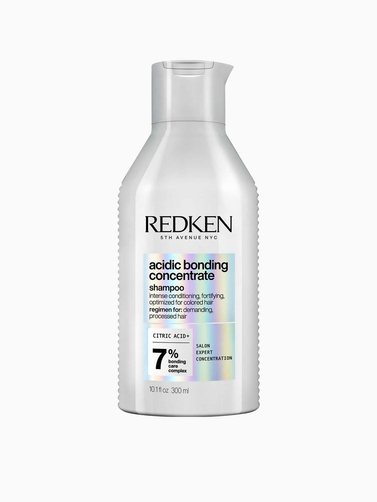 Redken Acidic Bonding Concentrate Shampoo, Bond Repair for Damaged Hair, Sulphate Free for Gentle Cleansing 300ml