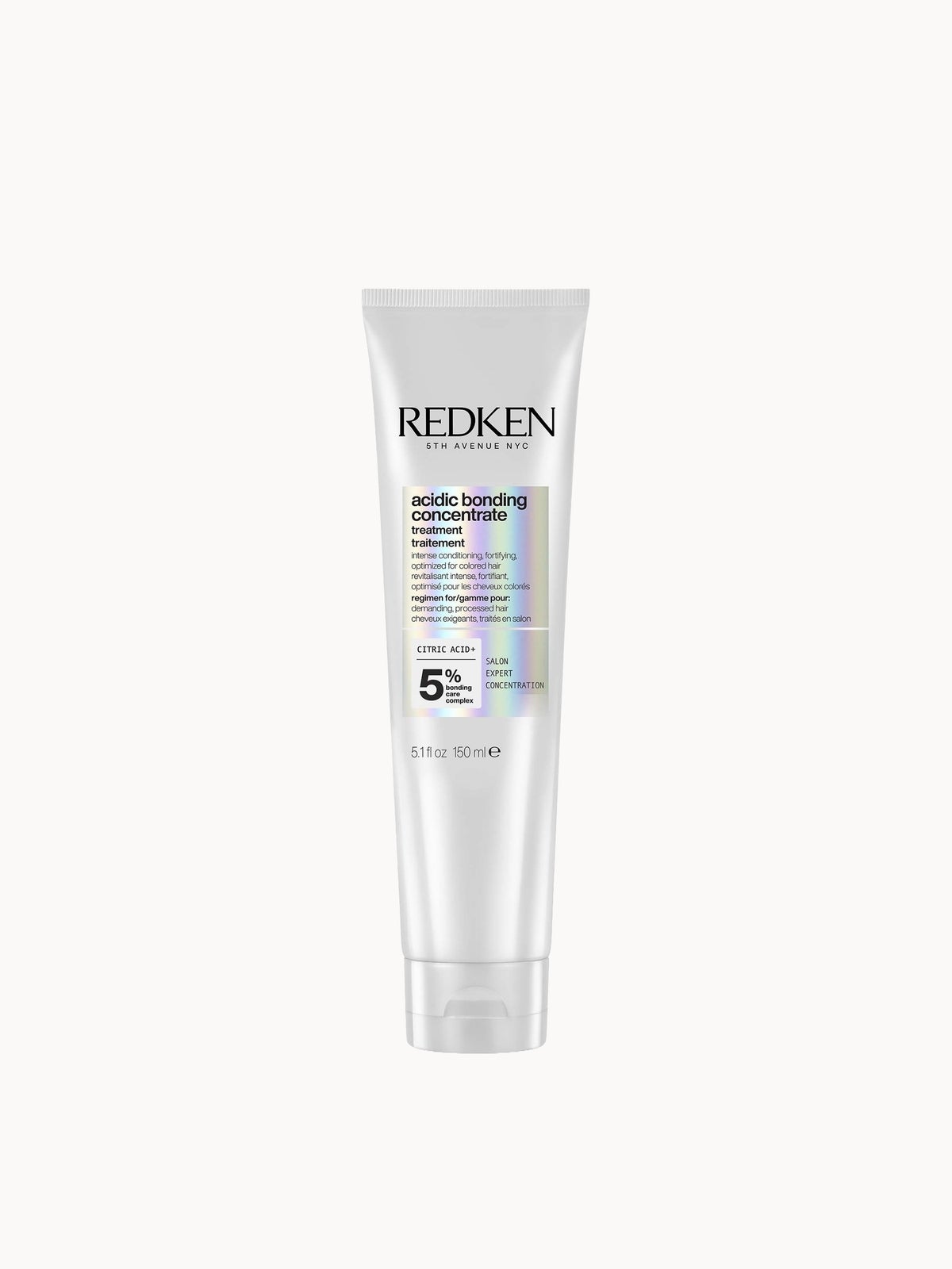 Redken Acidic Bonding Concentrate Leave-In Treatment, Bond Repair for Damaged Hair with Heat Protection 150ml