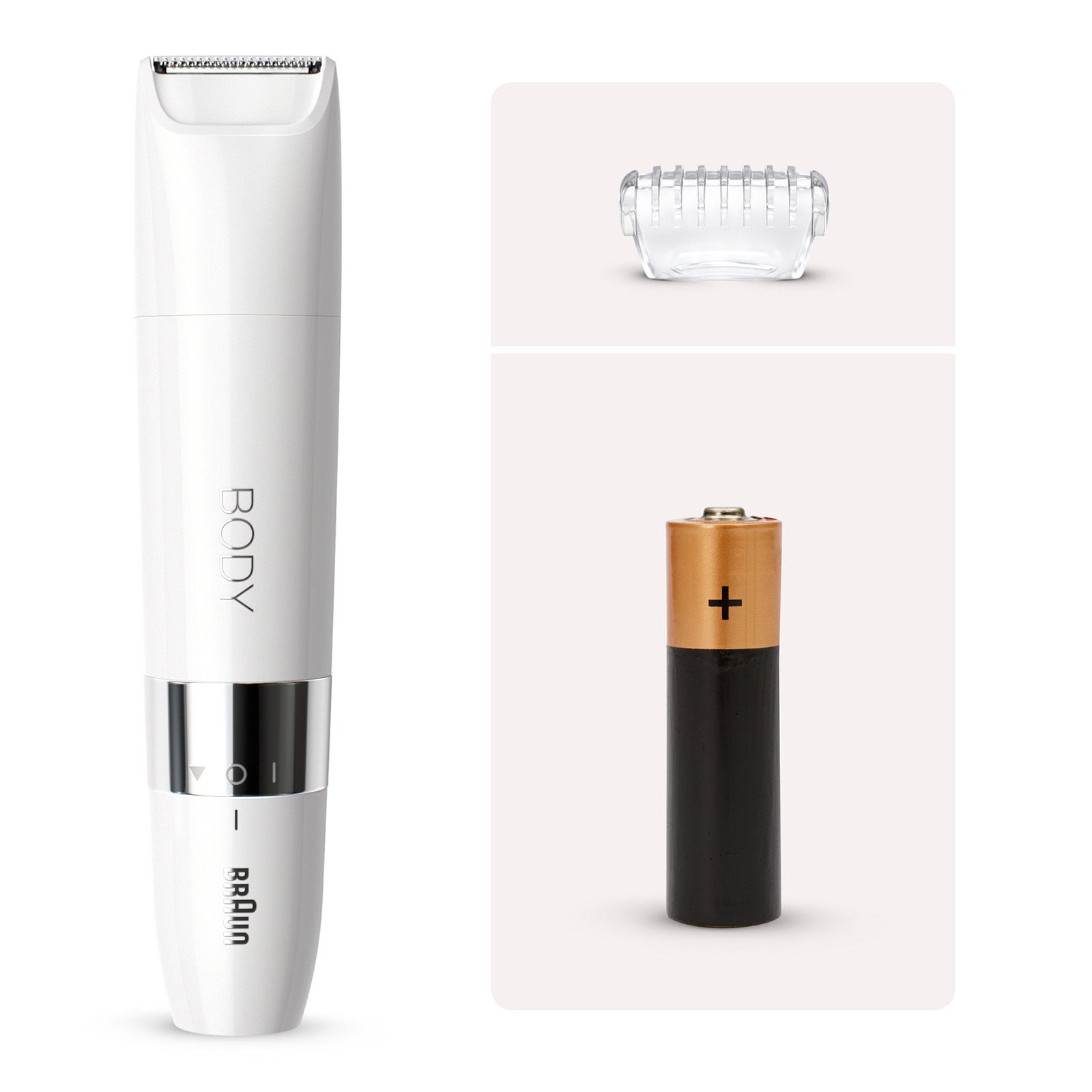 Image of Braun Body Mini Trimmer BS1000 White Women