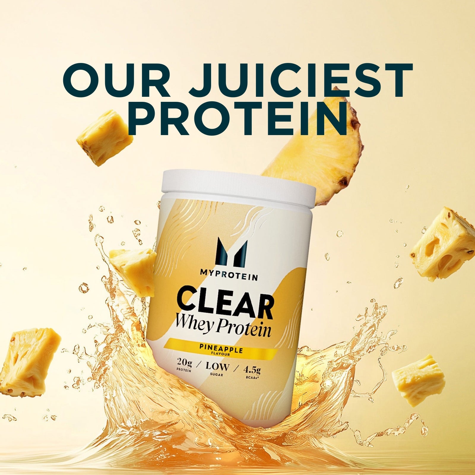 Myprotein Clear Whey Protein Powder - 875g - 35servings - Pineapple