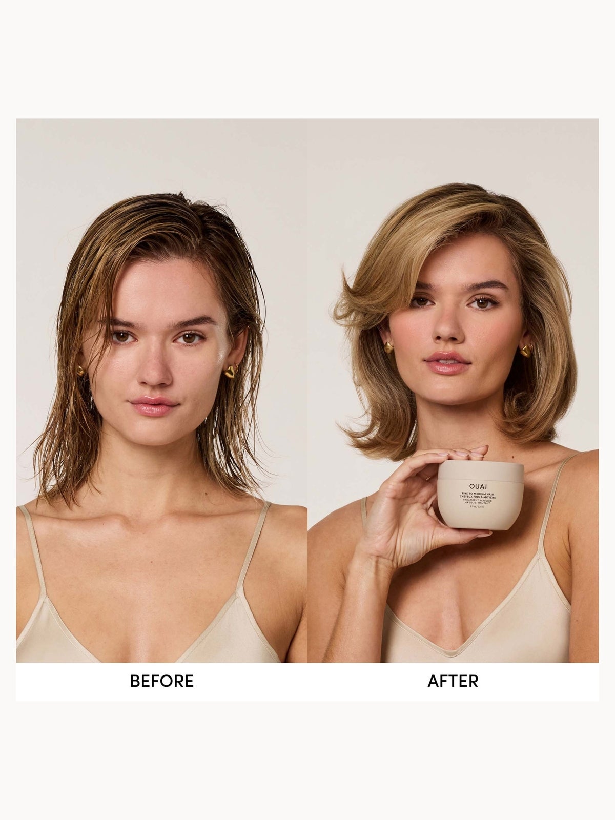 OUAI Fine-Medium Hair Treatment Masque 236ml 2