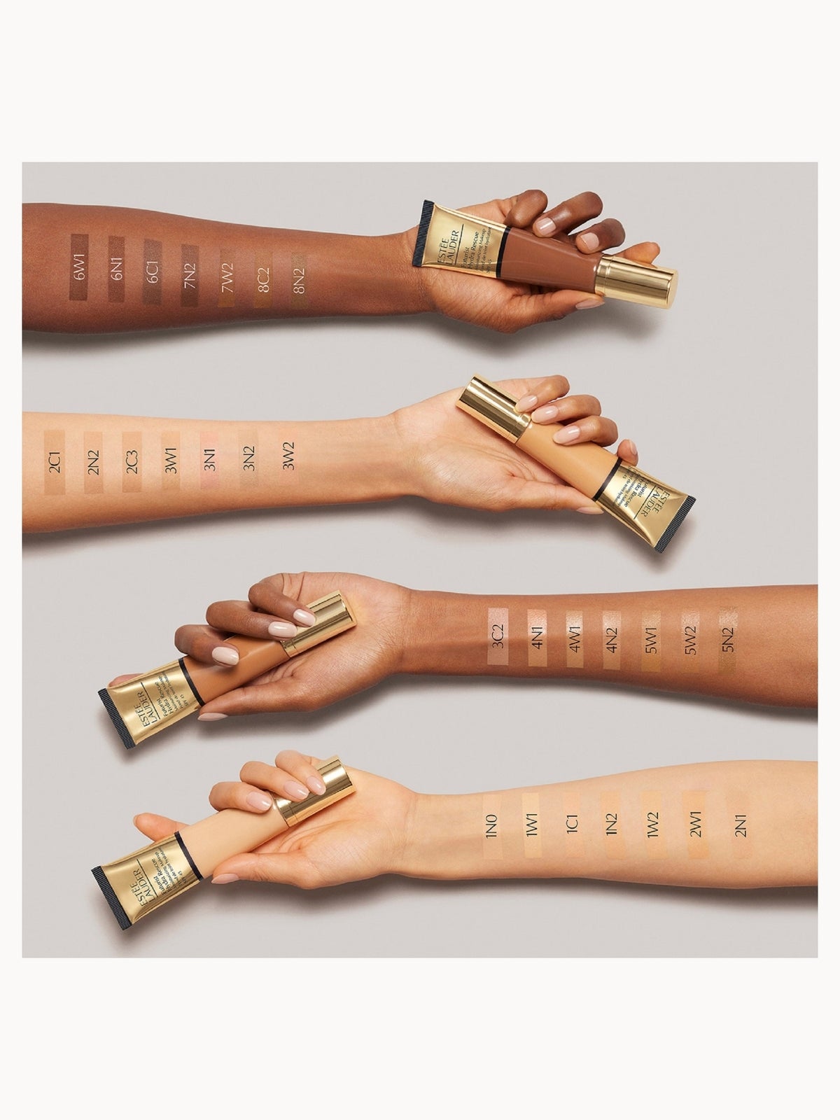 Estée Lauder Futurist Hydra Rescue Moisturising Foundation Makeup SPF45 (Various Shades) - 2C1 Pure Beige 3