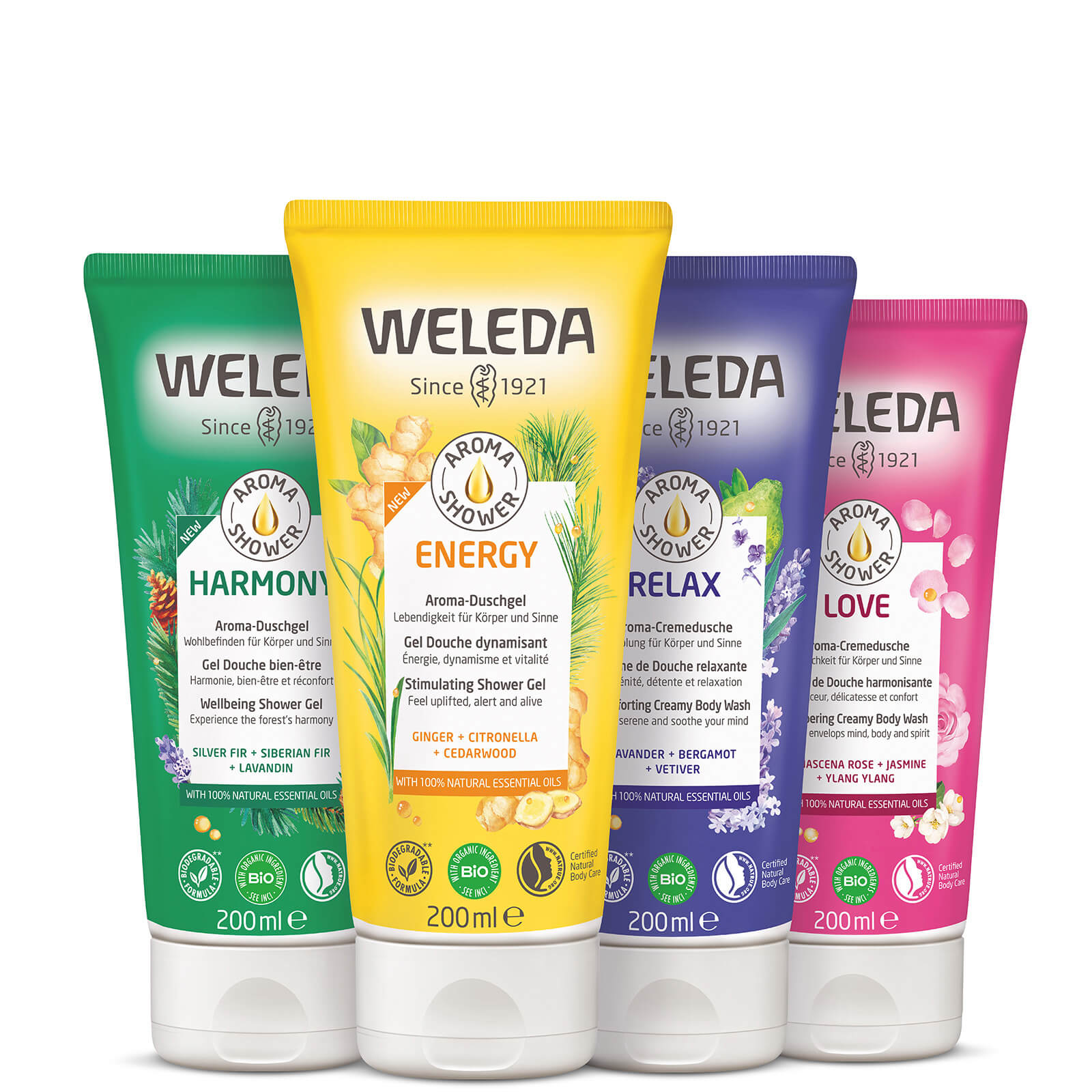 Weleda Aroma Body Wash - Relax 200ml, photo 2
