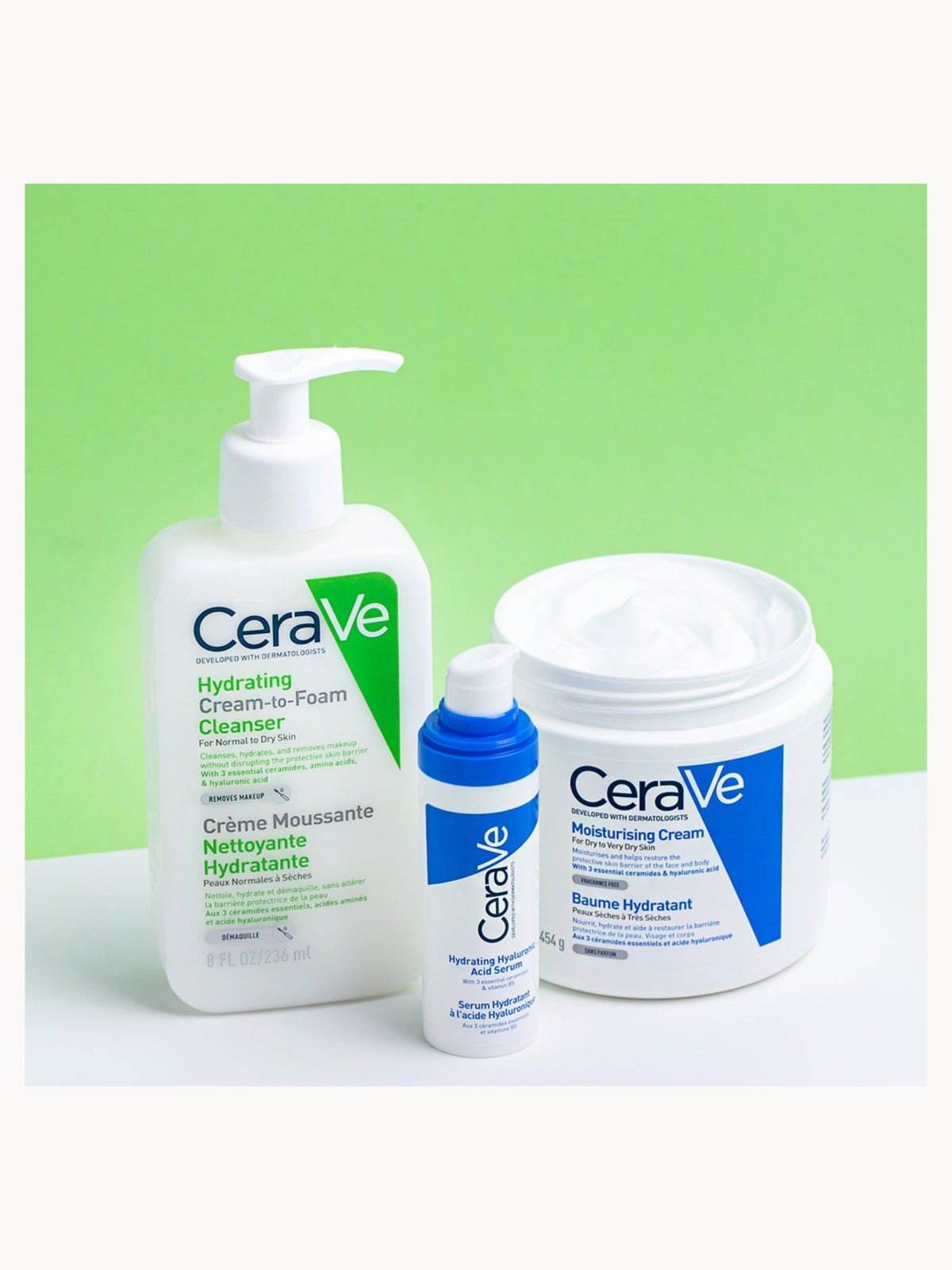 CeraVe Hydrating Hyaluronic Acid Face Serum with Ceramides for All Skin Types 30ml 4