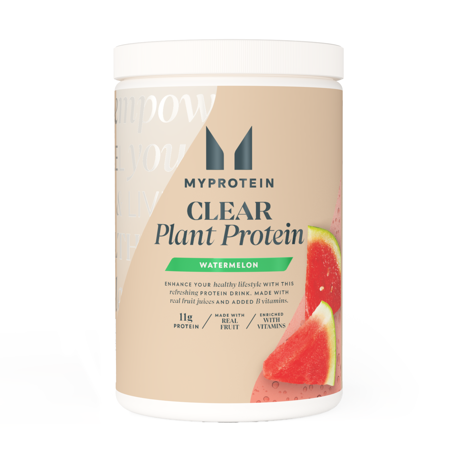 Myvegan - Clear Vegan Protein - Watermelon - 40 Servings