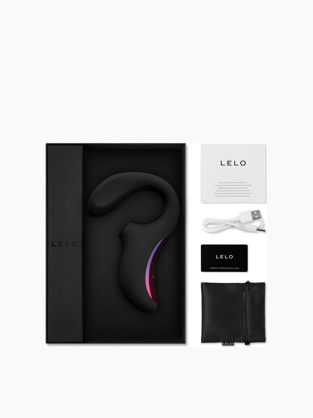LELO Enigma (Various Shades) - Black 4