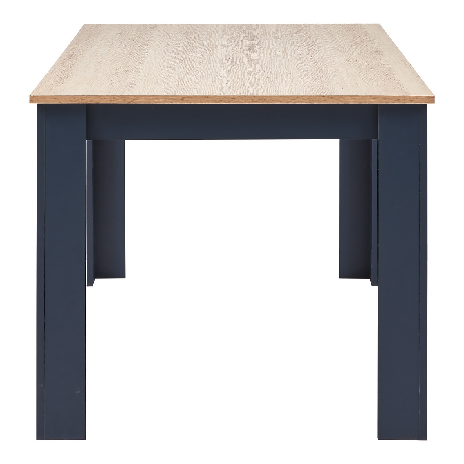 Homebase Marcy Dining Table Midnight Furniture, Blue Staa