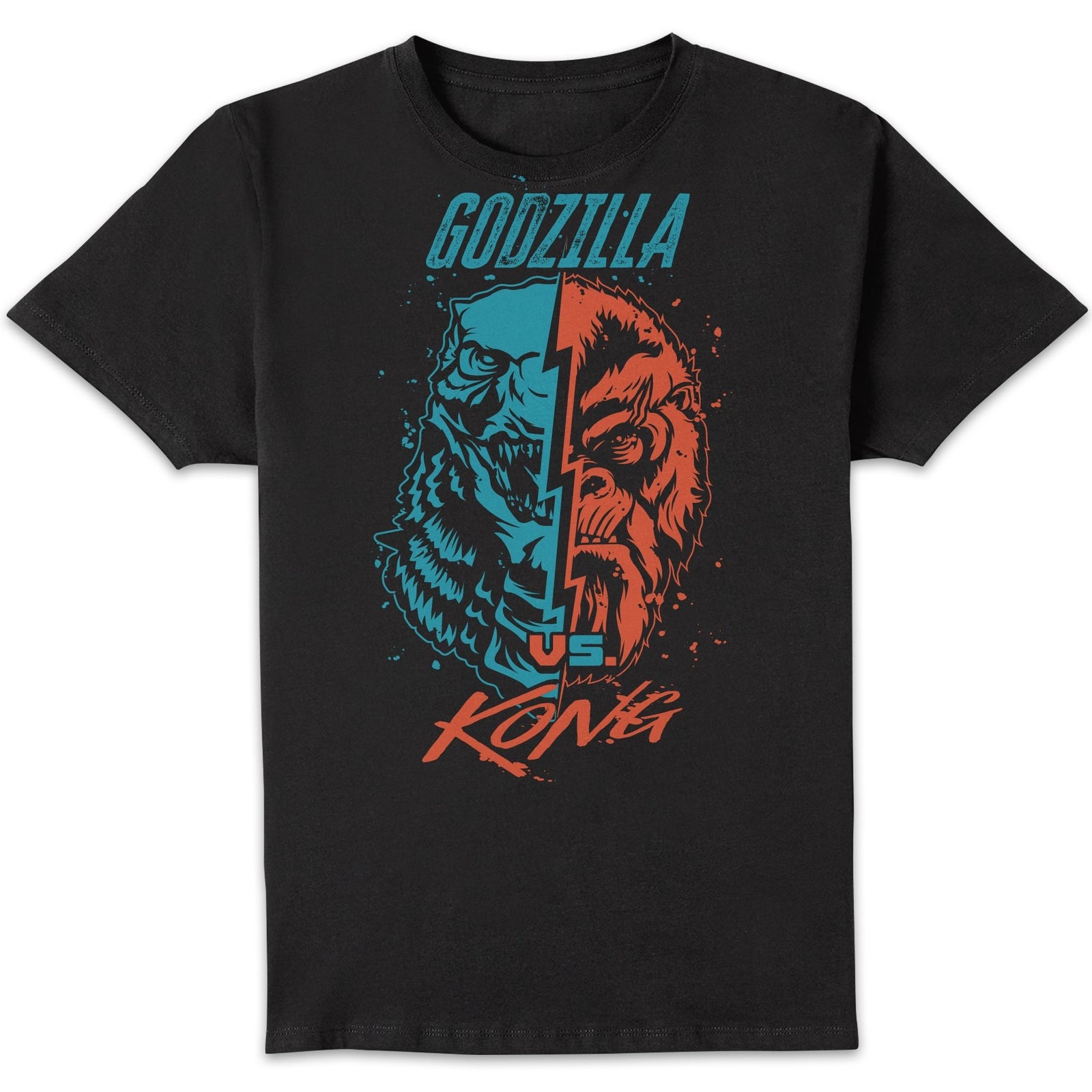 Godzilla vs. Kong Unisex T-Shirt - Black - XXL