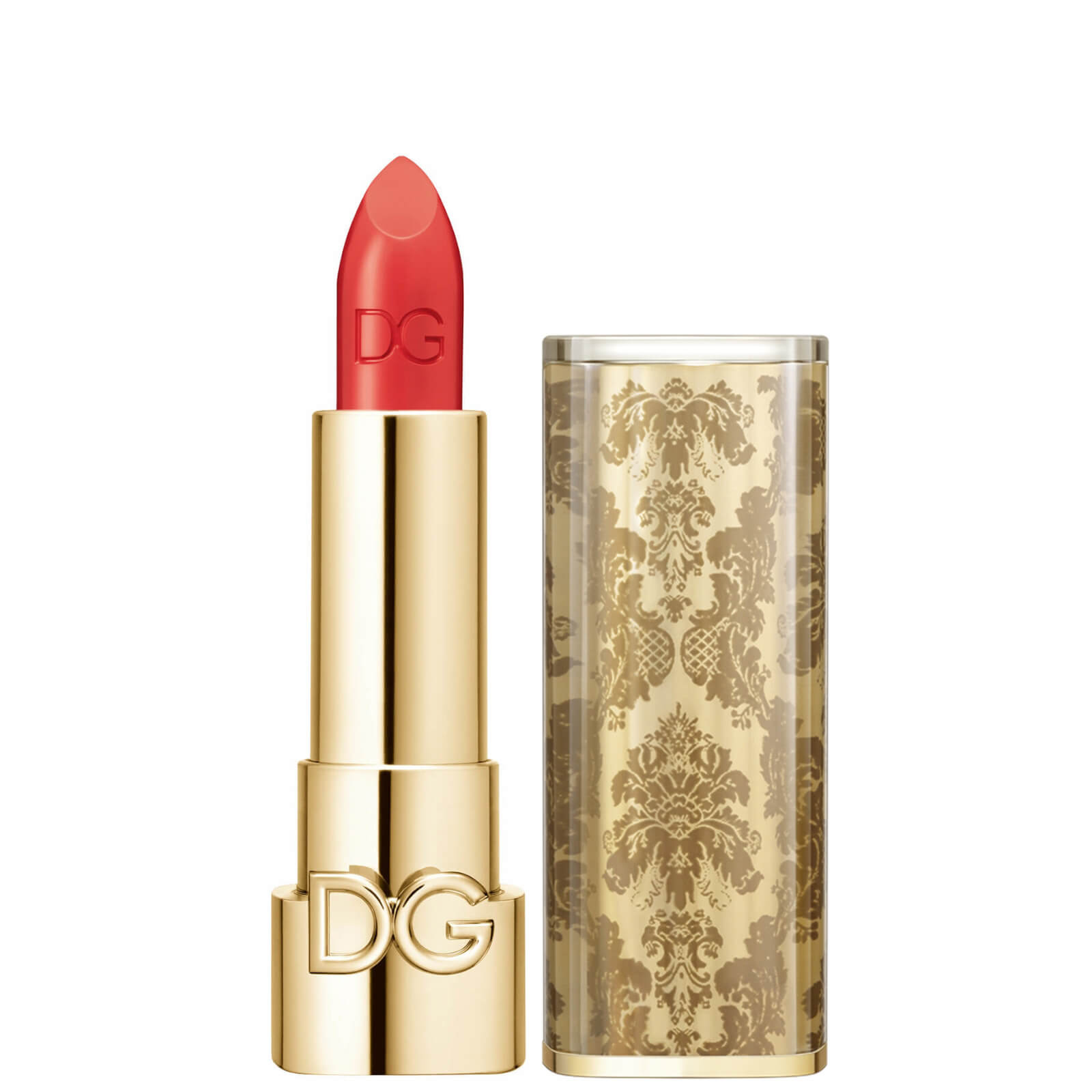 Dolce&Gabbana The Only One Lipstick + Cap (Damasco) (Various Shades) - 600 Real Fire