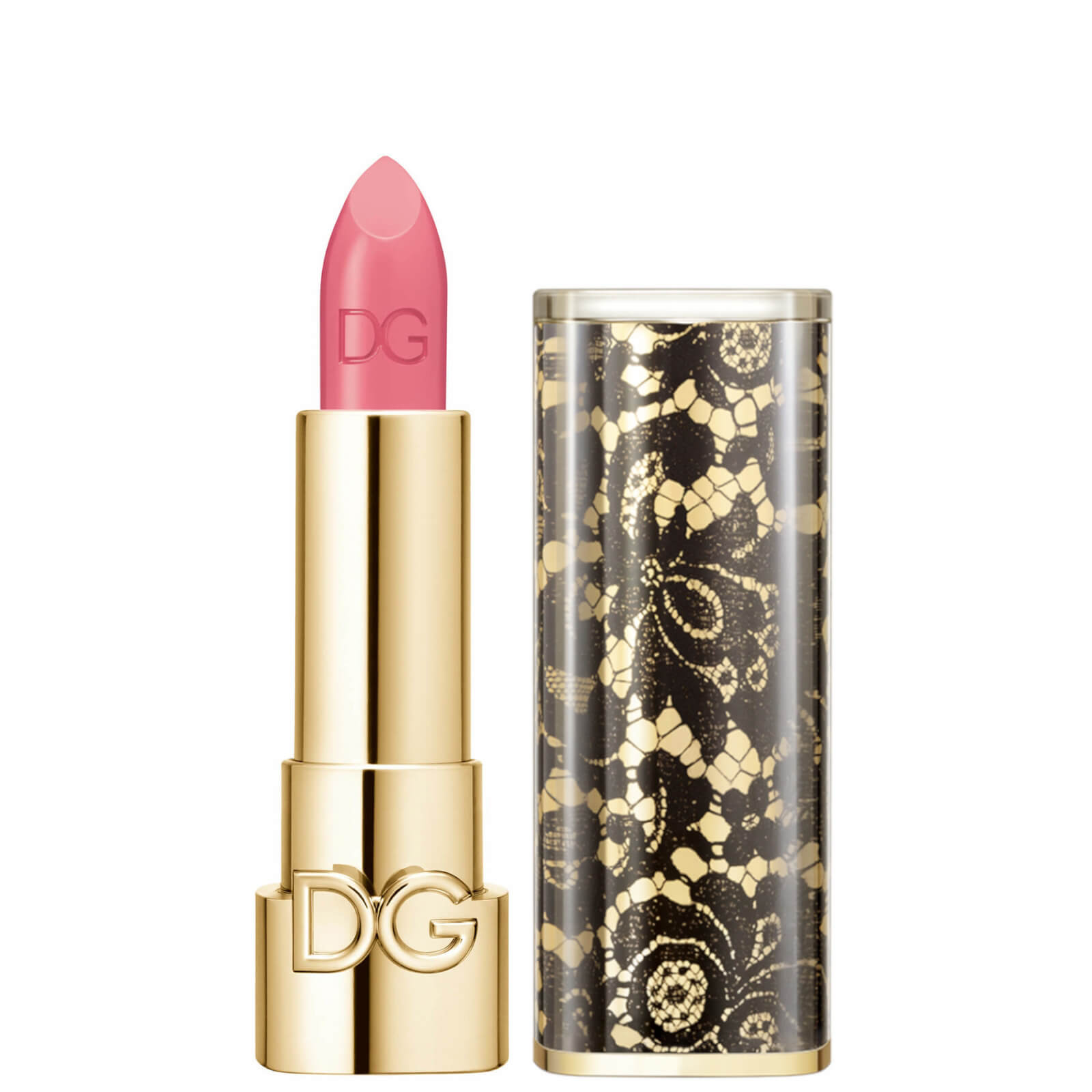 Dolce&Gabbana The Only One Lipstick + Cap (Lace) (Various Shades) - 220 Lovely Peony