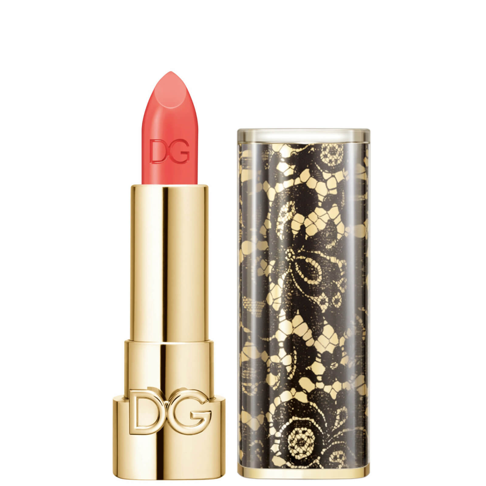 Dolce&Gabbana The Only One Lipstick + Cap (Lace) (Various Shades) - 500 Joyful Peach