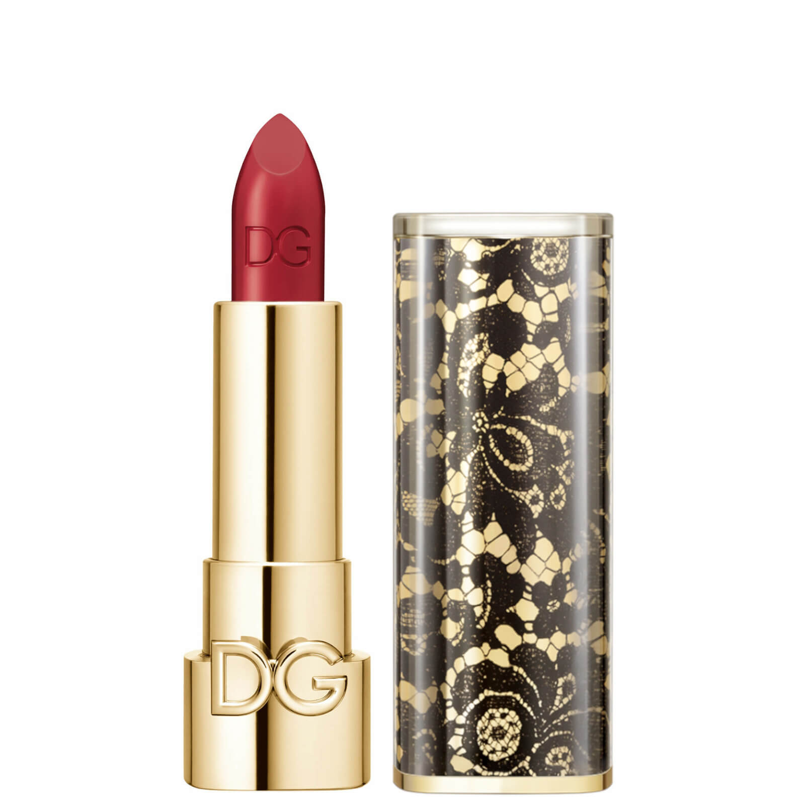 Dolce&Gabbana The Only One Lipstick + Cap (Lace) (Various Shades) - 650 Iconic Ruby