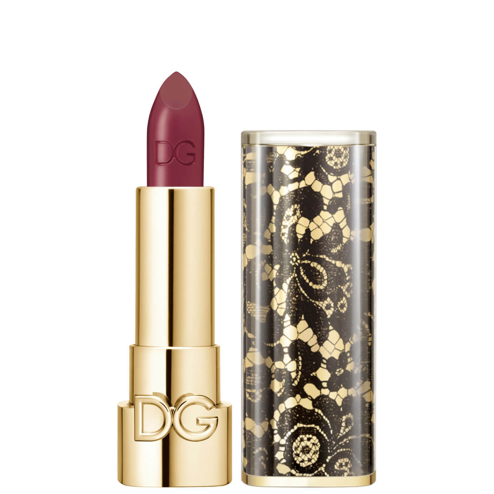 Dolce&Gabbana The Only One Lipstick + Cap (Lace) (Various Shades) - 320 Passionate Dahlia