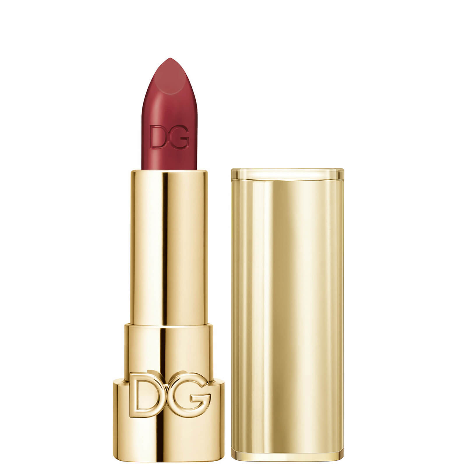 Dolce&Gabbana The Only One Lipstick + Cap (Gold) (Various Shades) - 660 Hot Burgundy