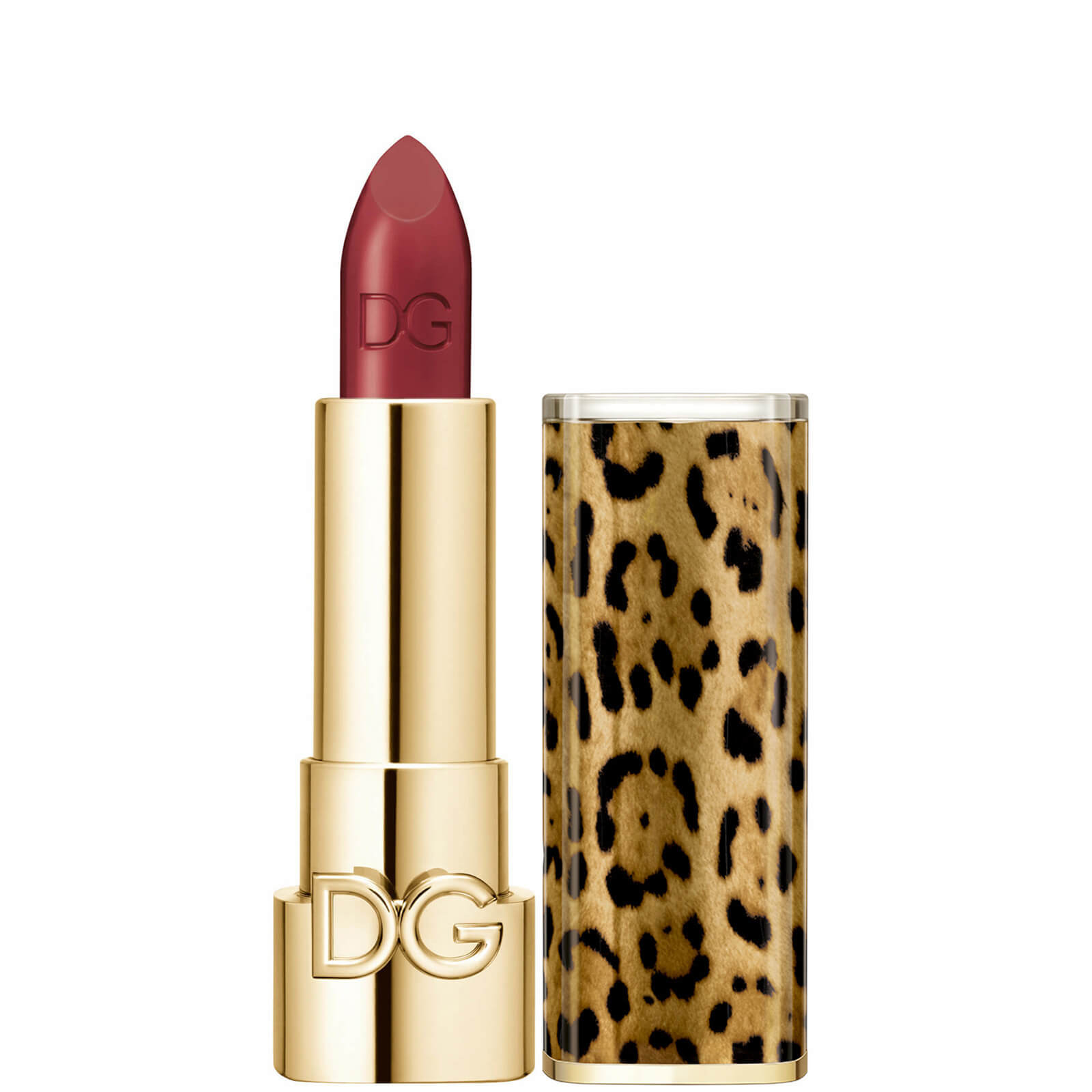 Dolce&Gabbana The Only One Lipstick + Cap (Animalier) (Various Shades) - 660 Hot Burgundy