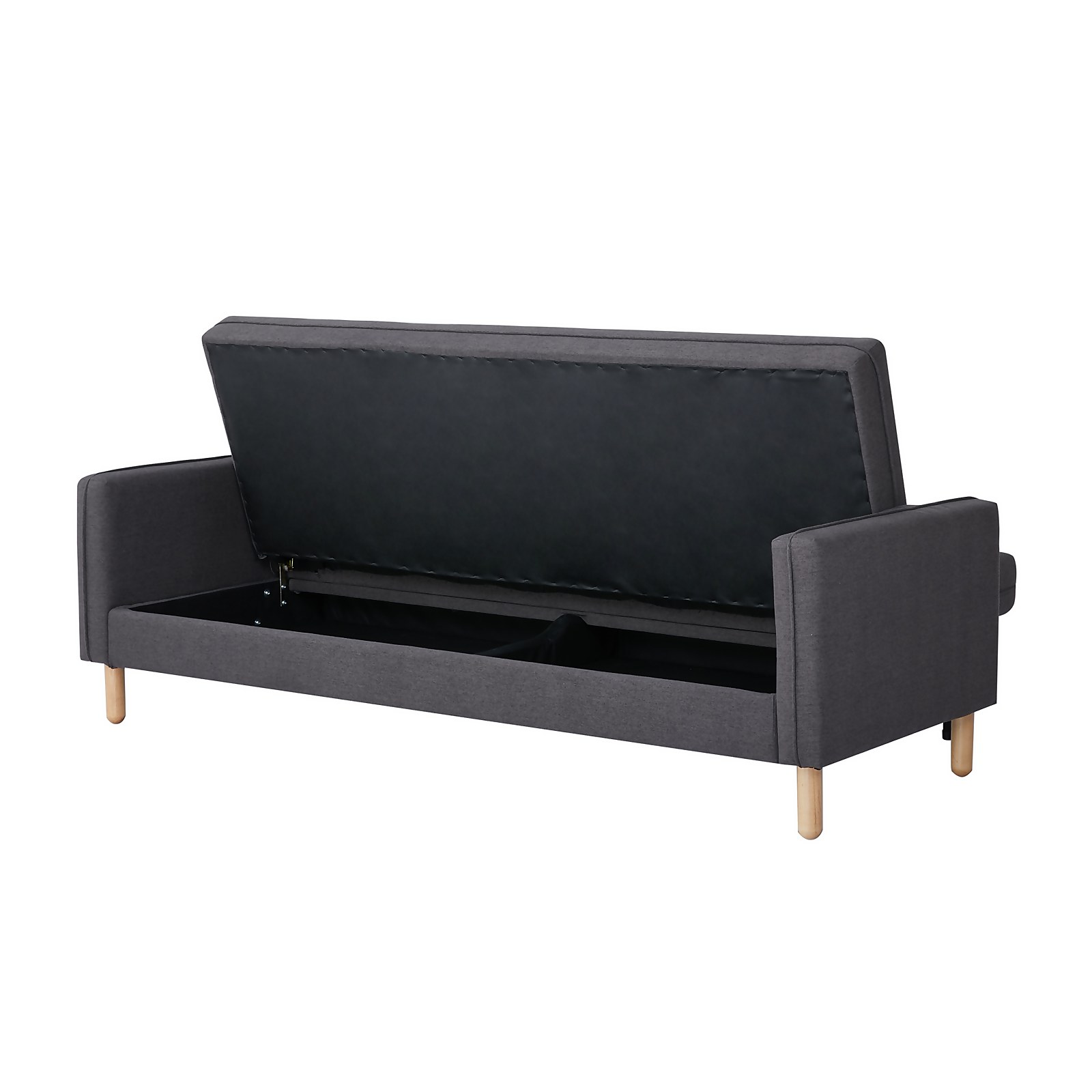 Sidney Sofa Bed With Storage Furniture, Grey UK