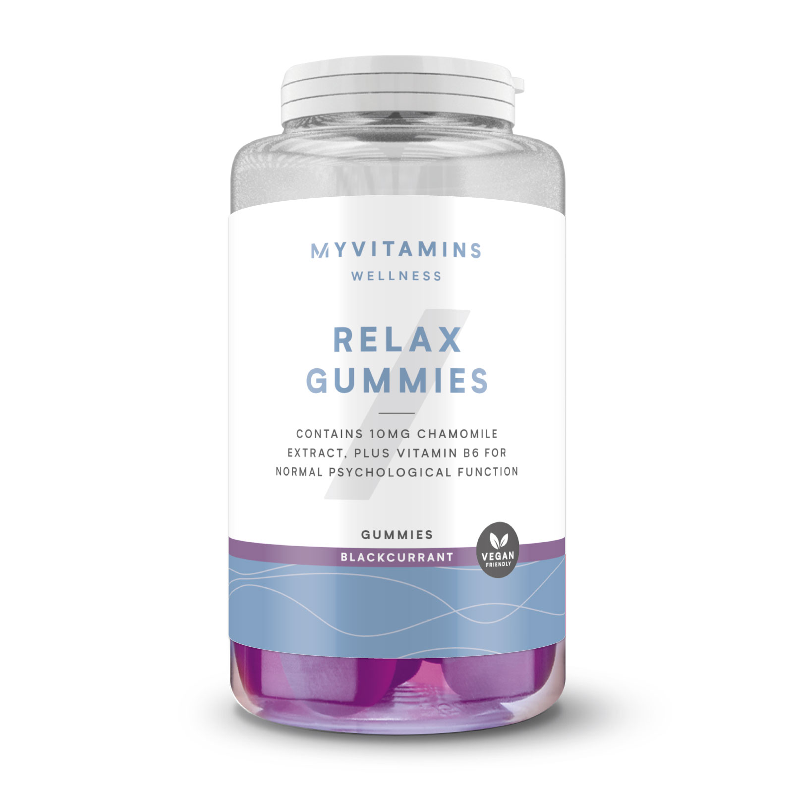 Myprotein UK Myvitamins Relax Gummies - 60gummies - Blackcurrant