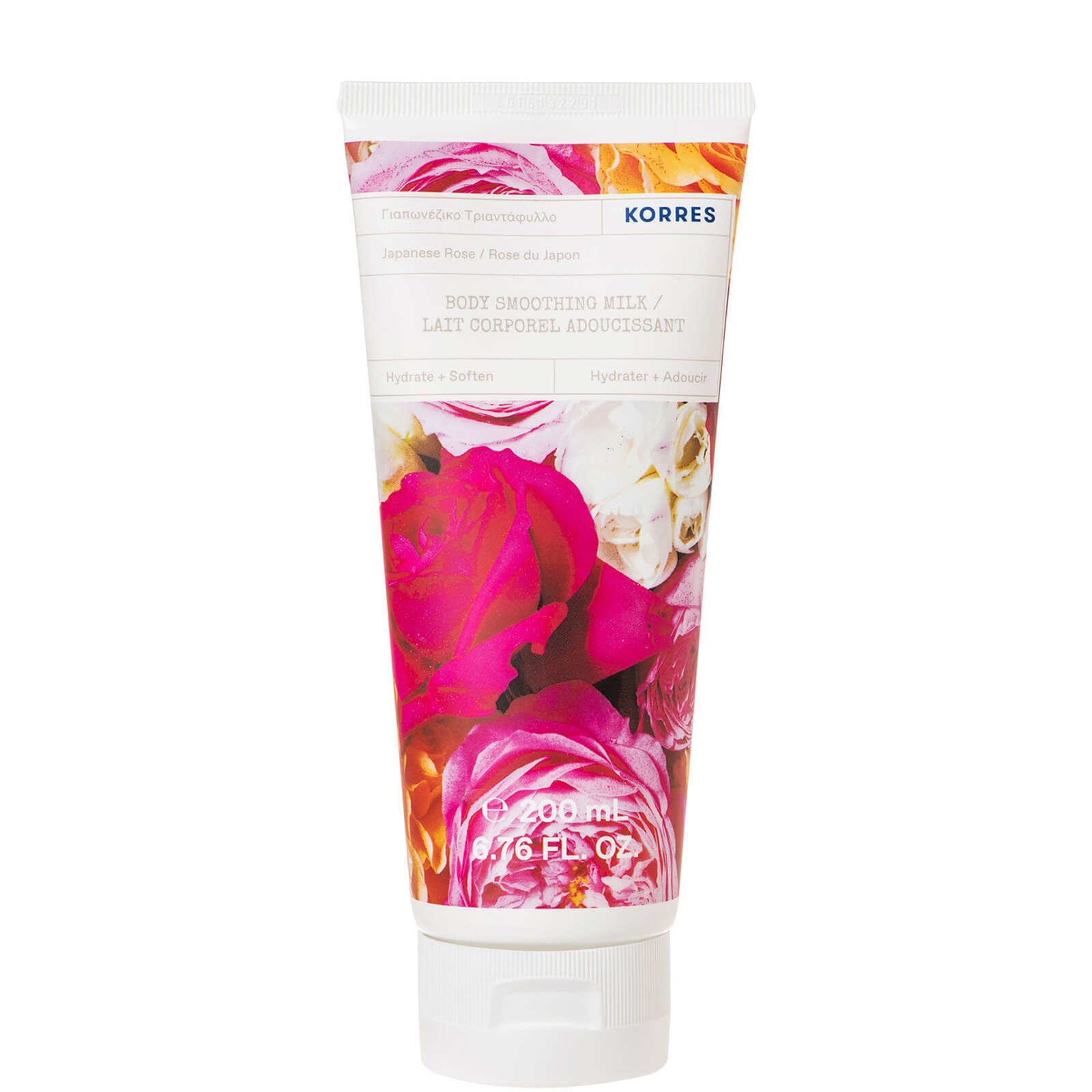 Latte Smoothing Corpo Japanese Rose KORRES 200ml