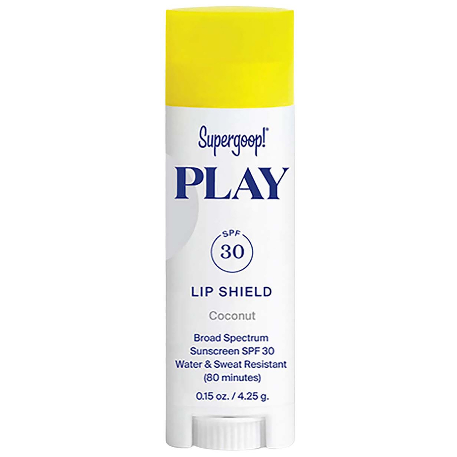 Supergoop!® PLAY Lip Shield SPF 30 Coconut, 0.15 oz | Dermstore
