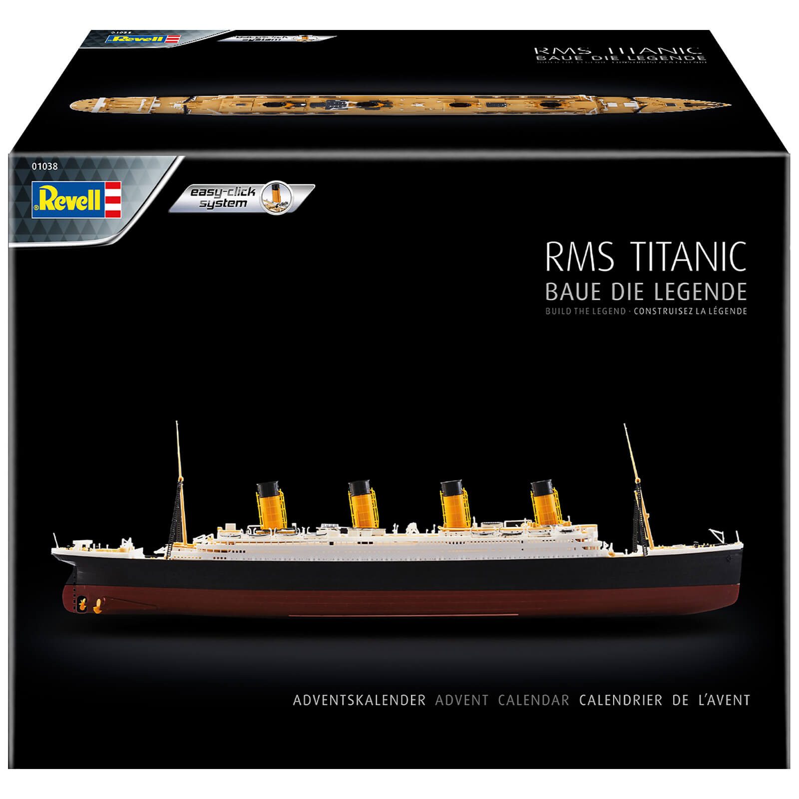 Advent Calendar Rms Titanic (easyclick) 1600 Scale 01038