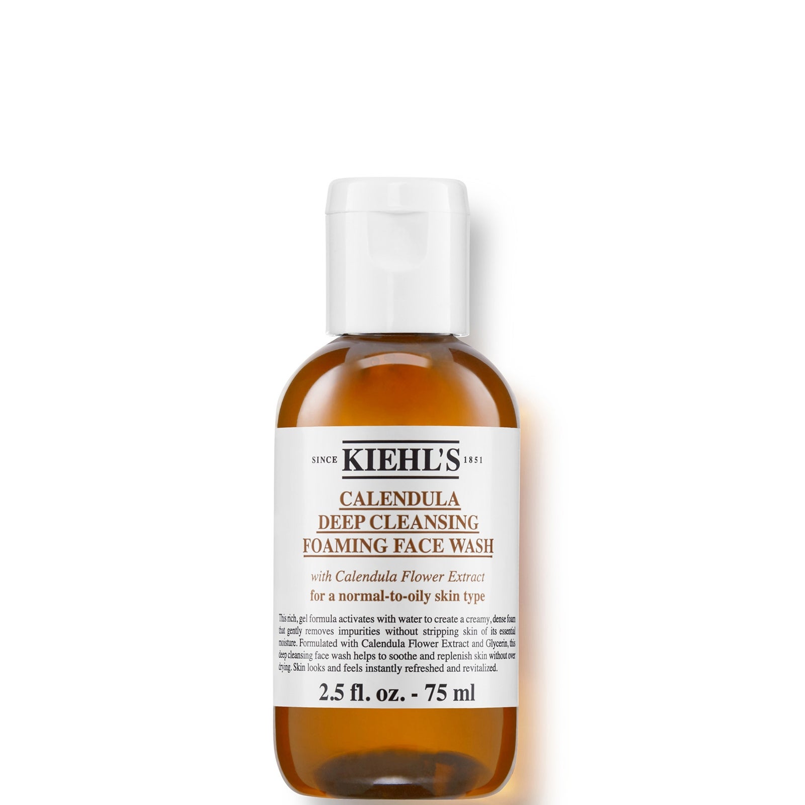 Kiehl's Calendula Deep Cleansing Foaming Face Wash (Various Sizes) - 75ml
