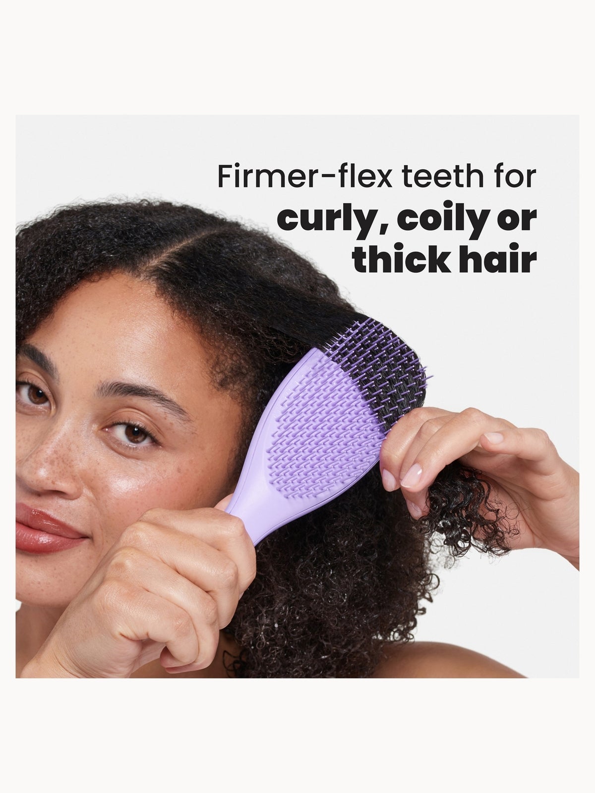Tangle Teezer The Ultimate Detangler Naturally Curly Brush - Purple Passion 3