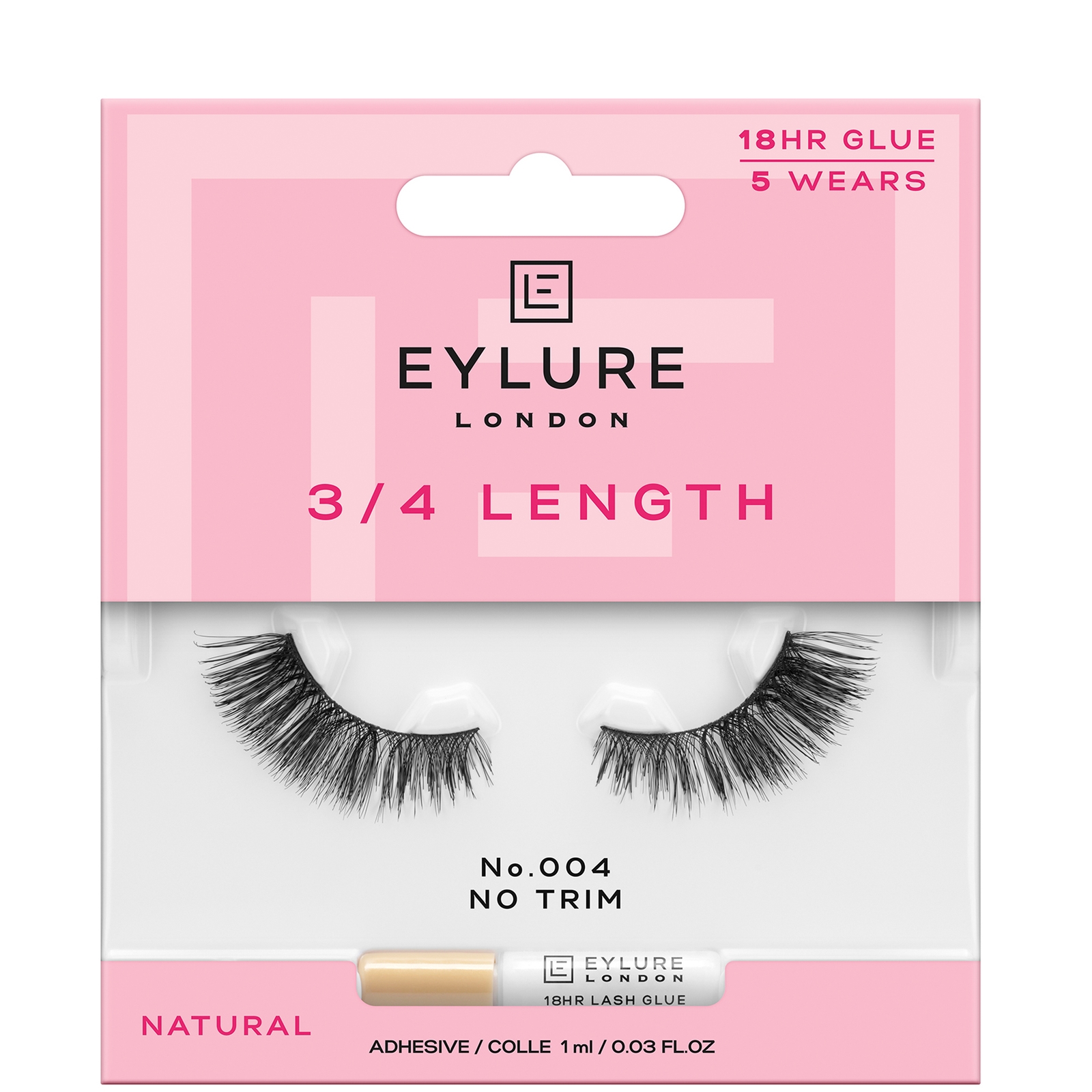 

Eylure False Lashes - 3/4 Length No. 004