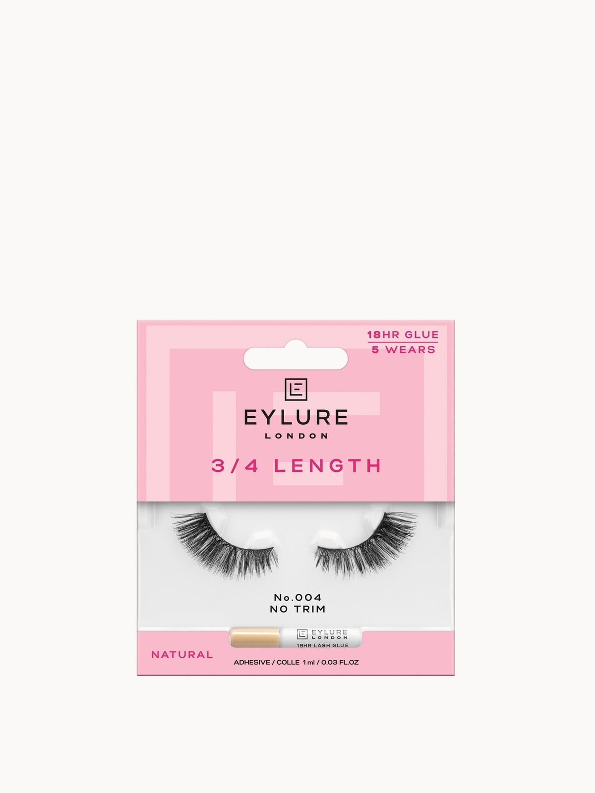 Eylure False Lashes – 3/4 Length No. 004