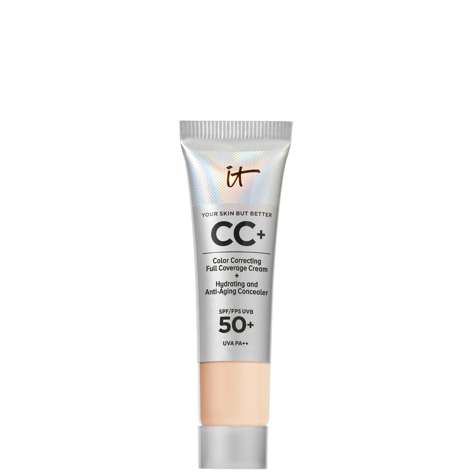 IT Cosmetics Your Skin But Better CC+ Fondotinta Idratante Anti-età SPF 50 12 ml (varie tonalità) - Light