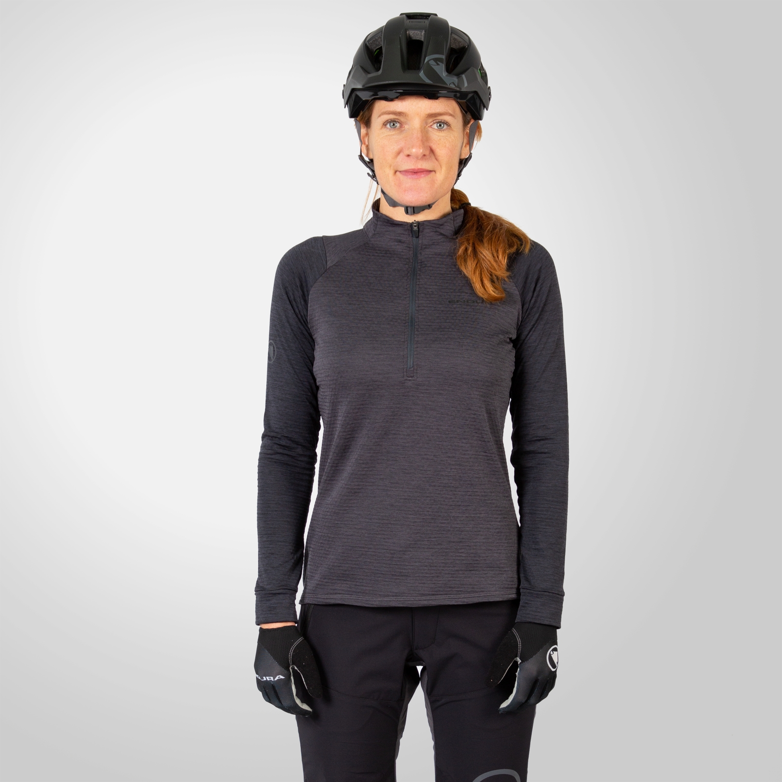 Endura Women's SingleTrack Fleece - Black | Extra 10% off first order.
