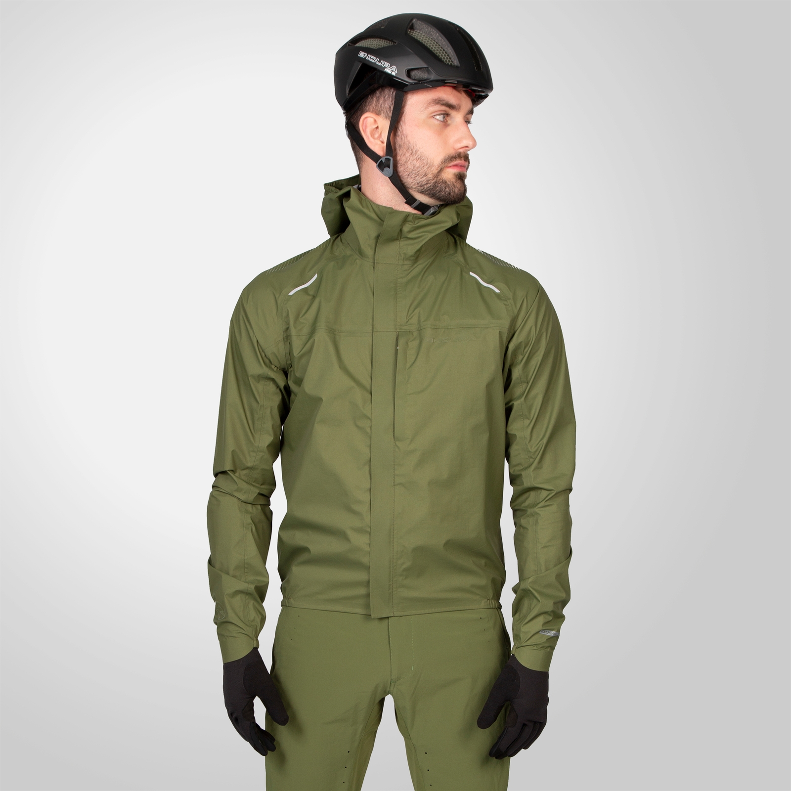 Endura Men's GV500 Waterproof Jacket - Olive Green | Extra 10% off first order.