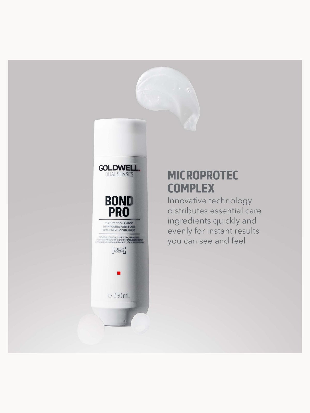 Goldwell Dualsenses Bond Pro Fortifying Shampoo 250ml For Weak, Damaged Hair 3