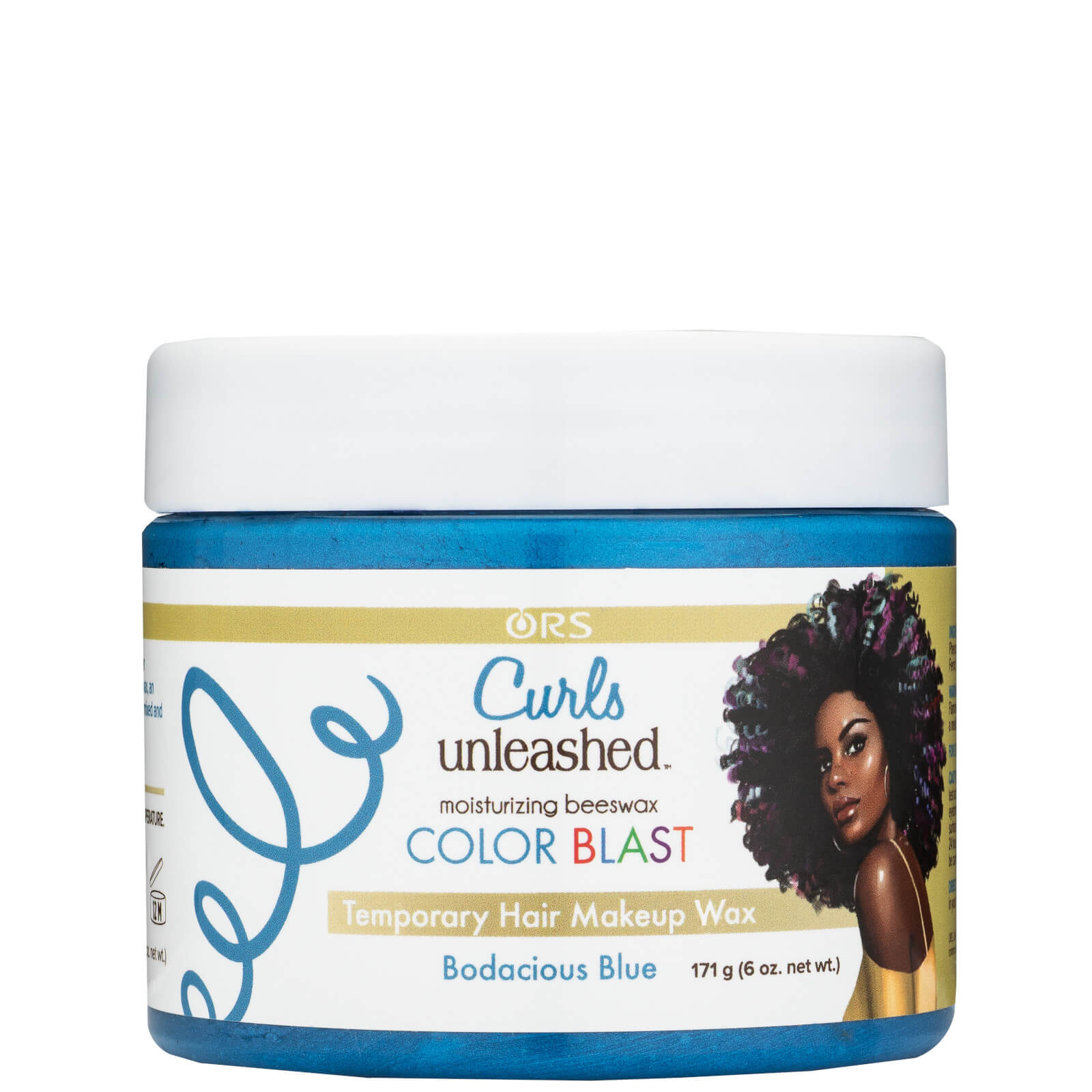 Hair Makeup Wax Curls Unleashed Colour Blast Temporary - Bodacious Blue ORS