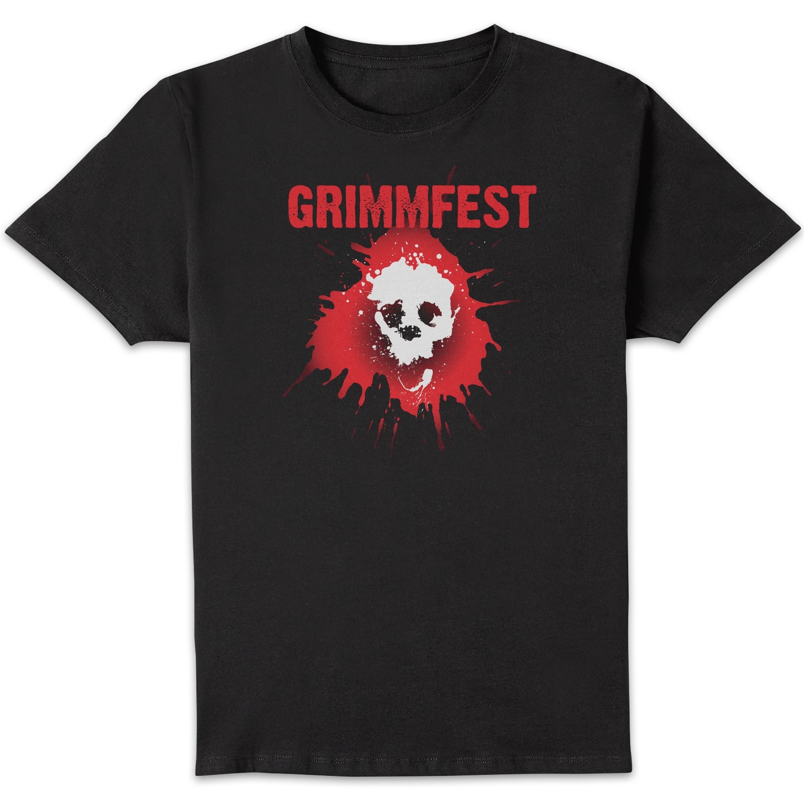 Grimmfest Logo Men's T-Shirt - Black - M