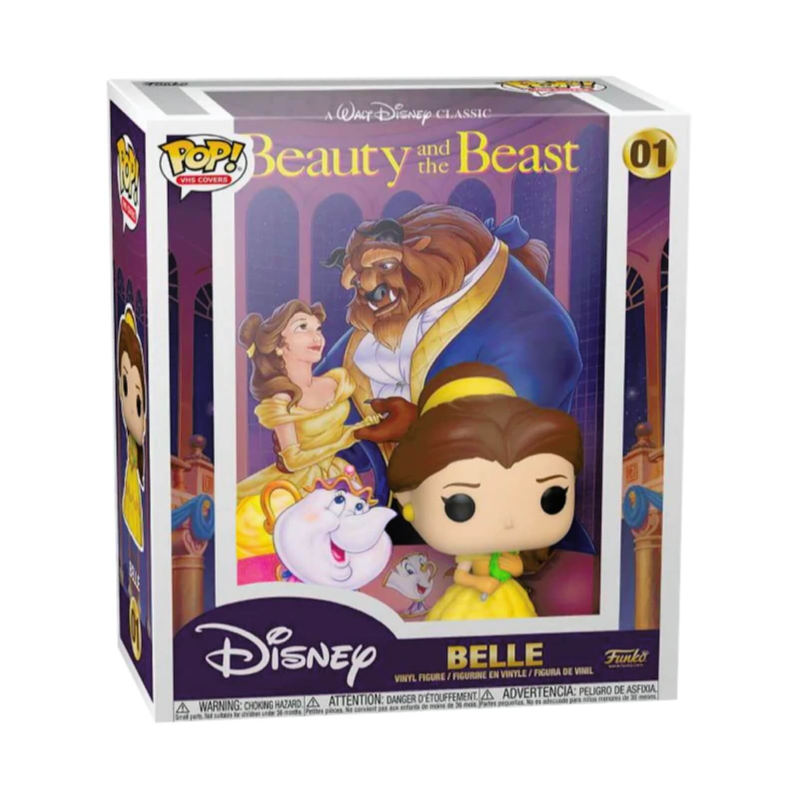 Disney Beauty and the Beast Belle Funko Pop! VHS Cover
