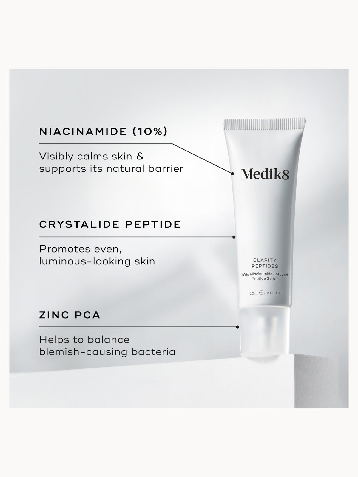 Medik8 Clarity Peptides 30ml 3