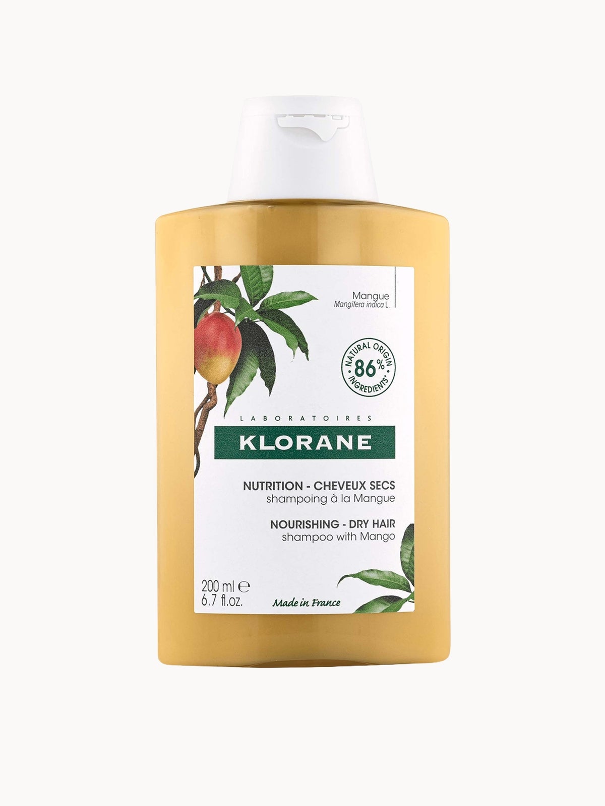 KLORANE Nourishing Shampoo with Mango for Dry Hair 200ml