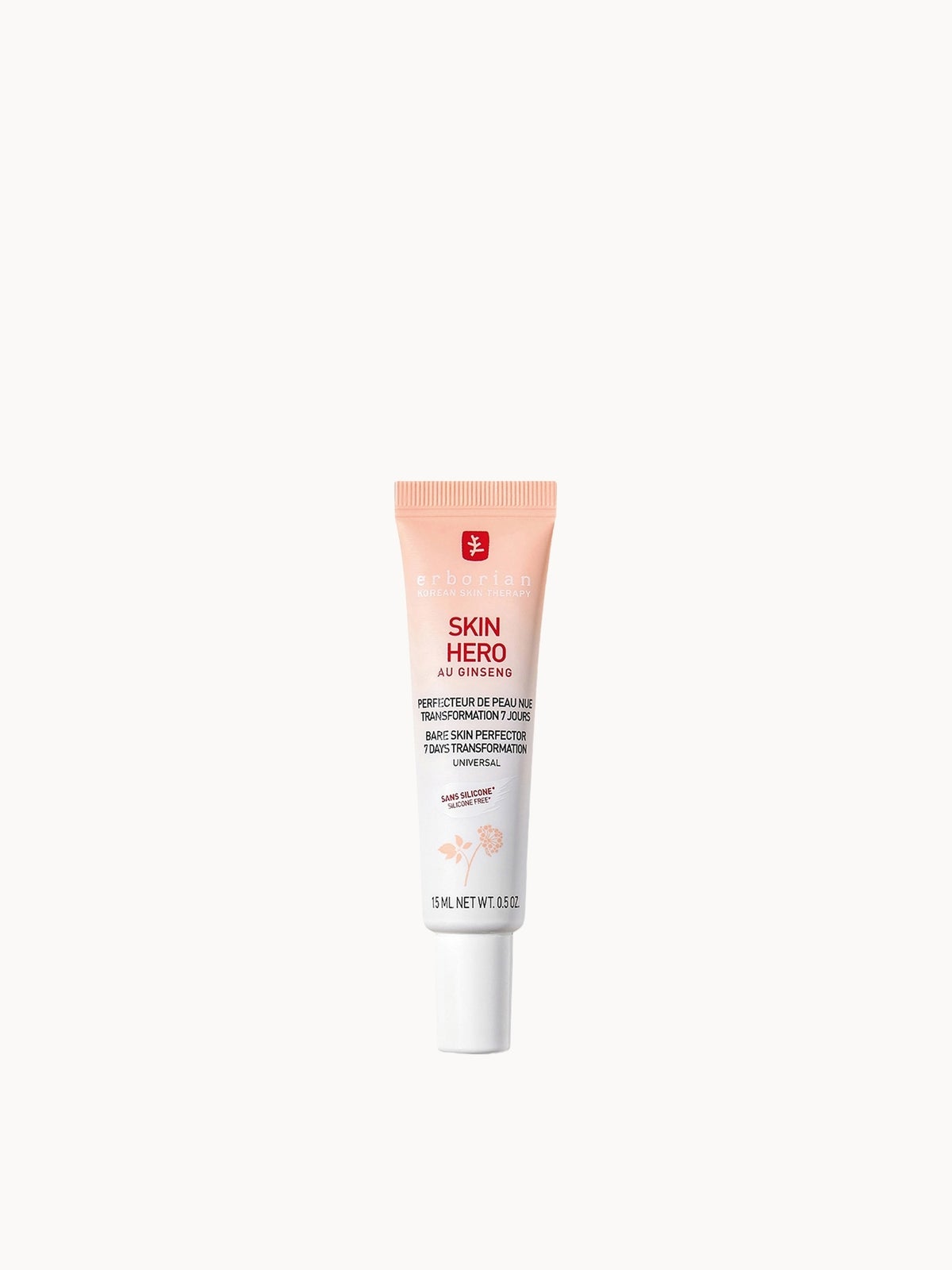 Erborian Skin Hero - Non-Tinted Bare Skin Perfector Travel Size 15ml