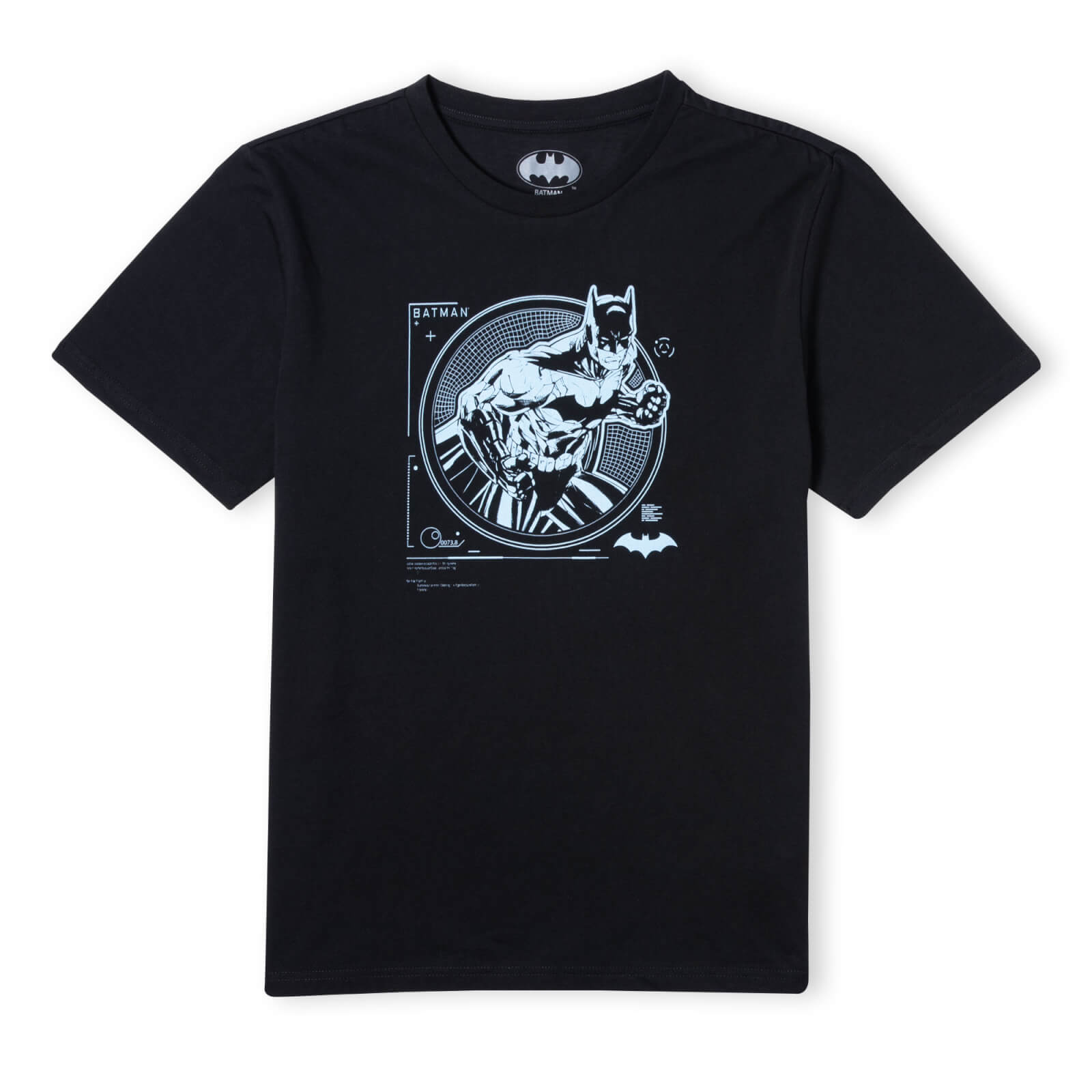 Batman Scanner Unisex T-Shirt - Black - XS - Noir