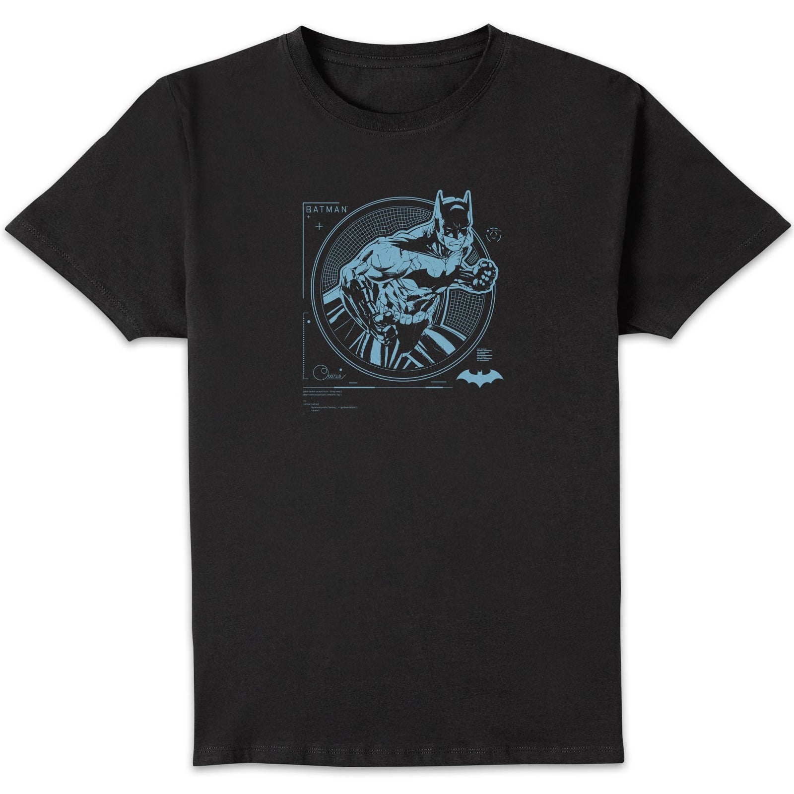 Batman Target Screen Unisex T-Shirt - Black - XXL