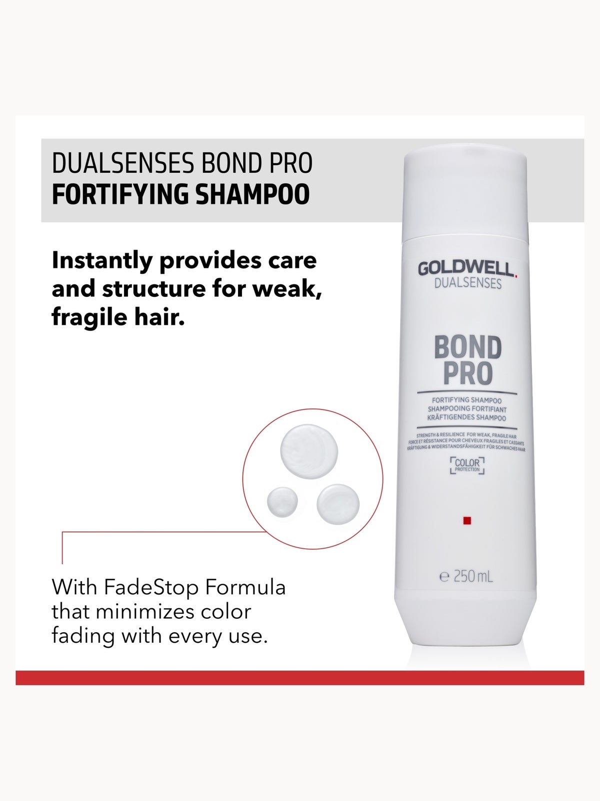 Goldwell Dualsenses Bond Pro Fortifying Shampoo 1000ml (Worth £64) 2