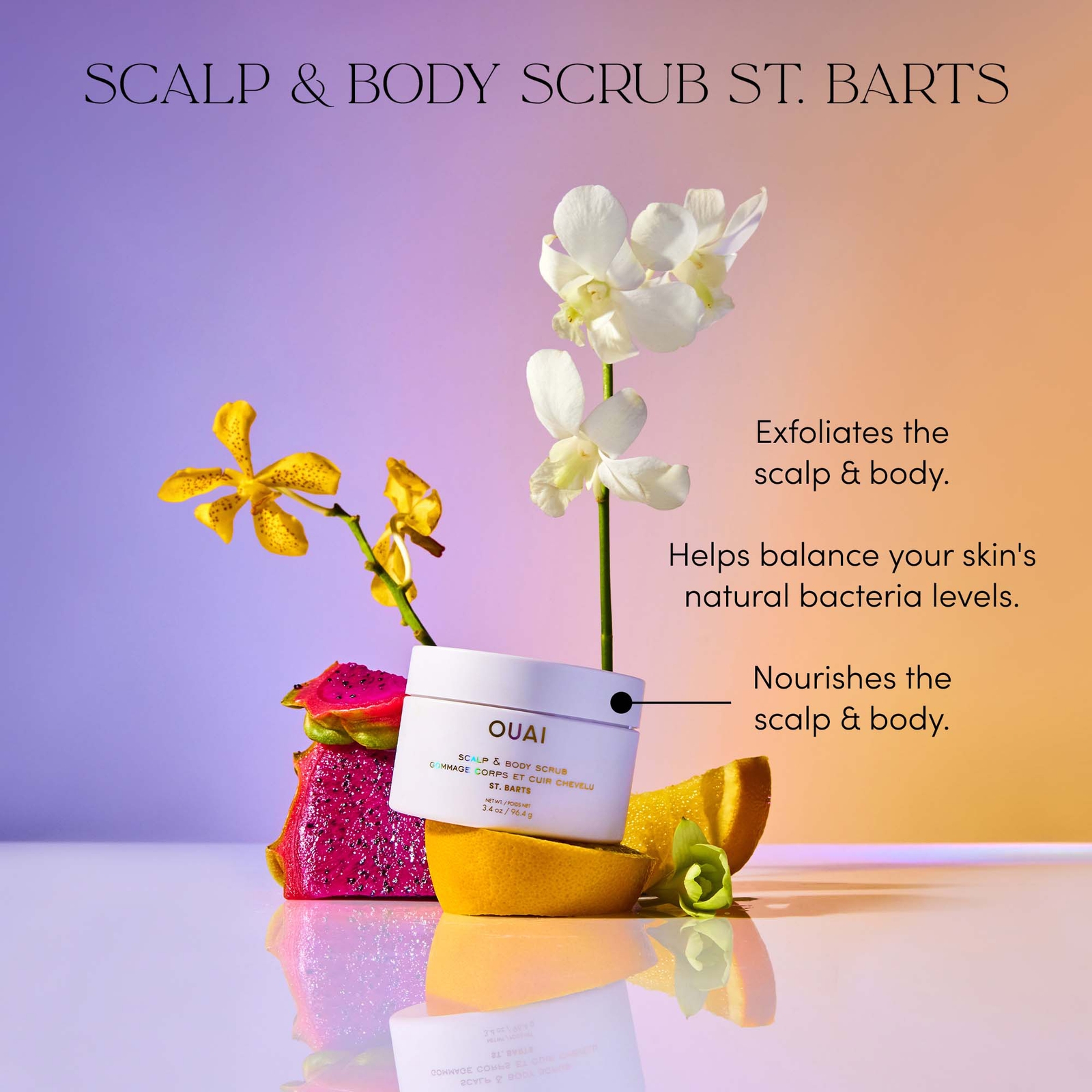 Thumbnail - OUAI Scalp and Body Scrub - St Barts 250g