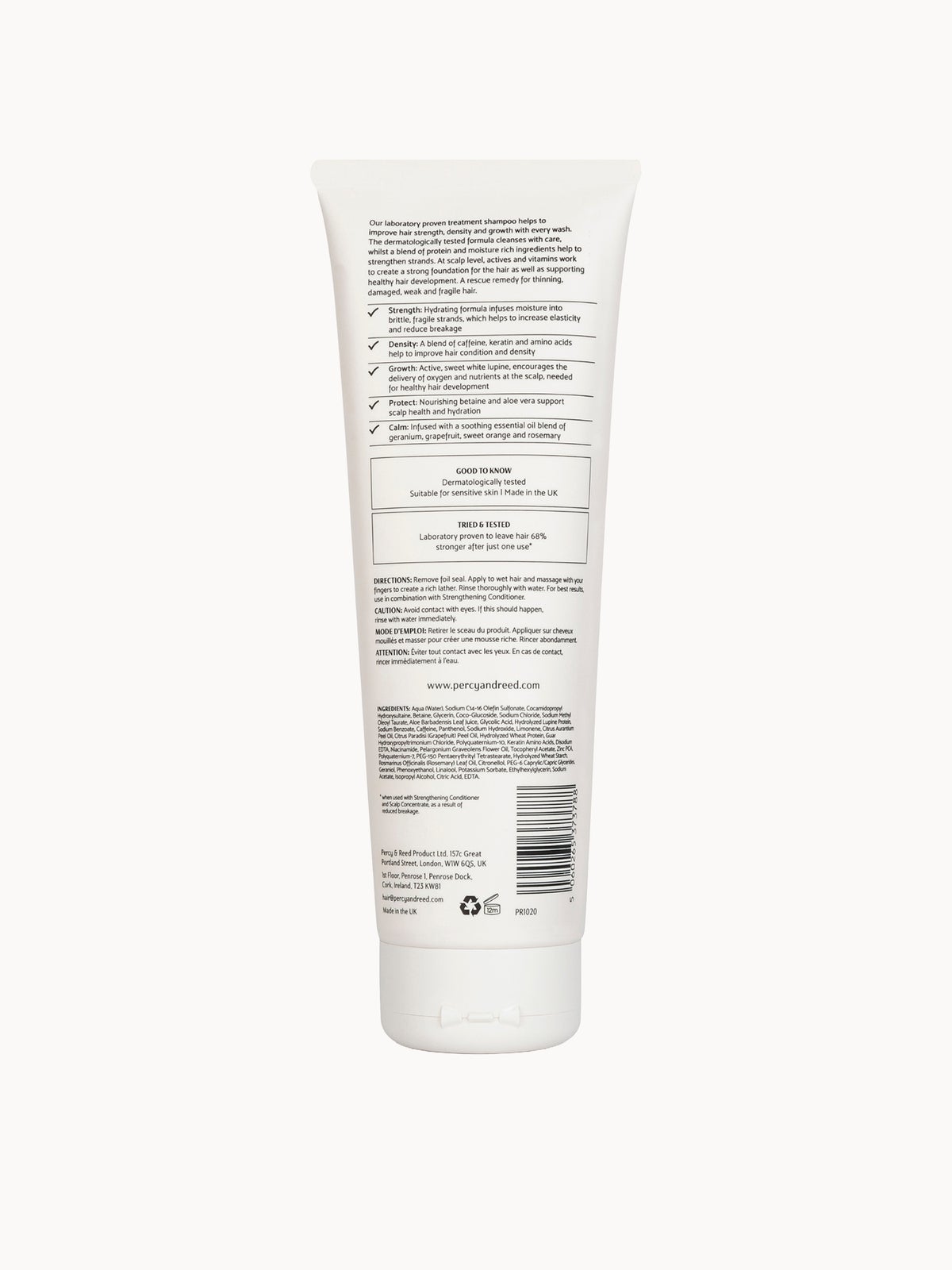 Percy & Reed Give Me Strength Strengthening Shampoo 250ml, photo 2